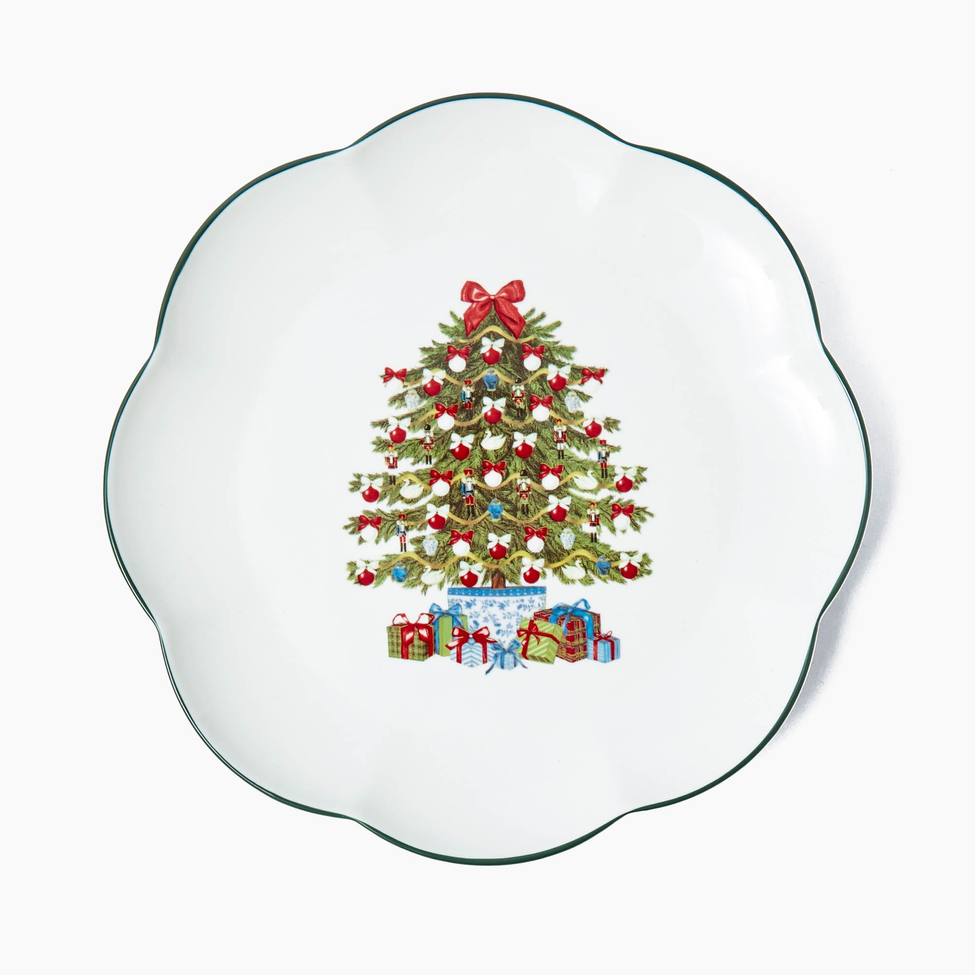 Mrs. Alice Christmas Tree Dinner Plate