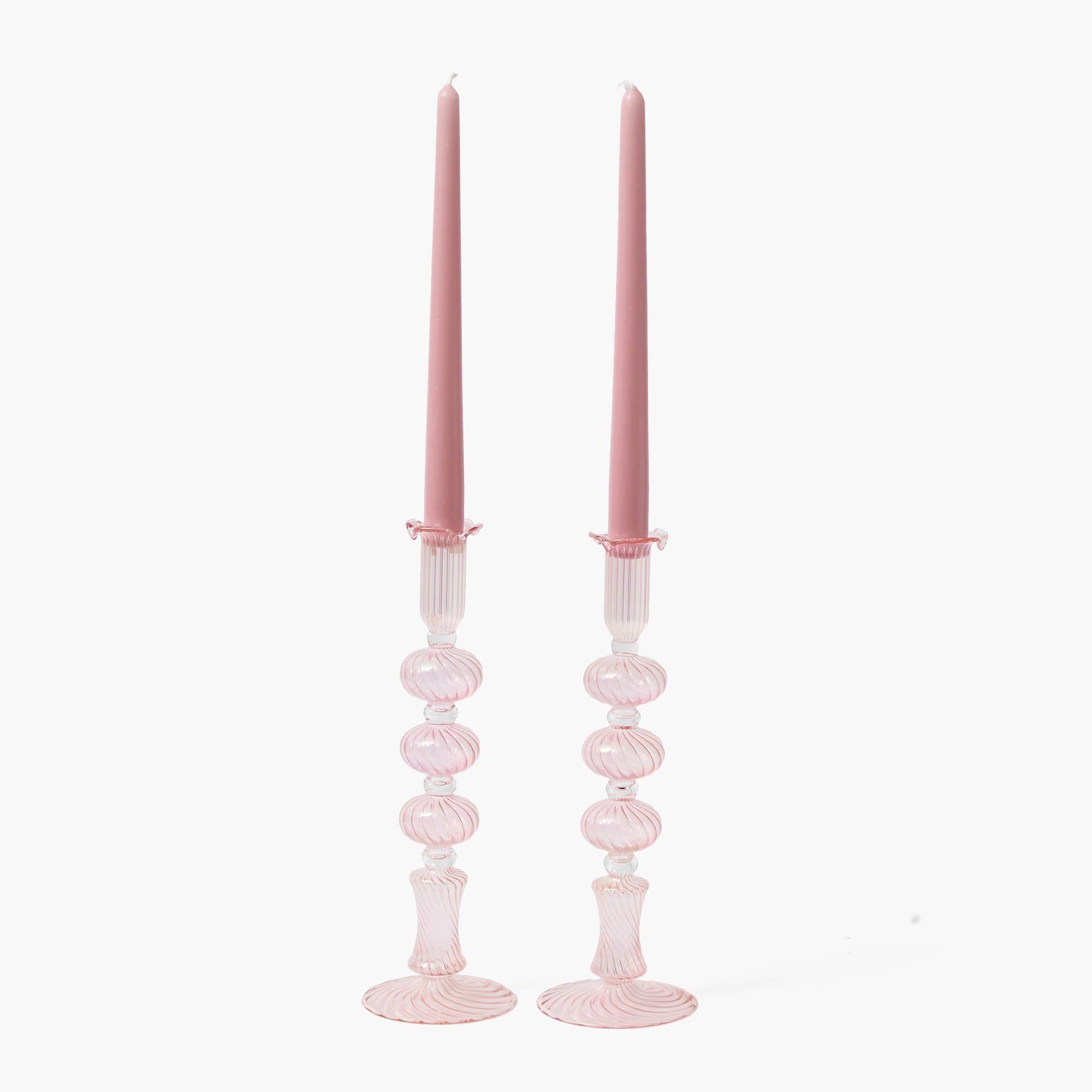 Gisele Pink Candle Set