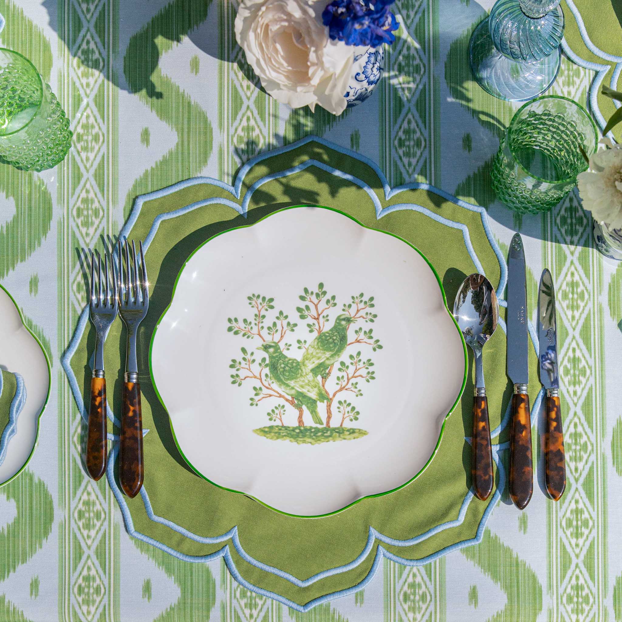 Singing Bird Dinner & Starter Plates (Set of 8)