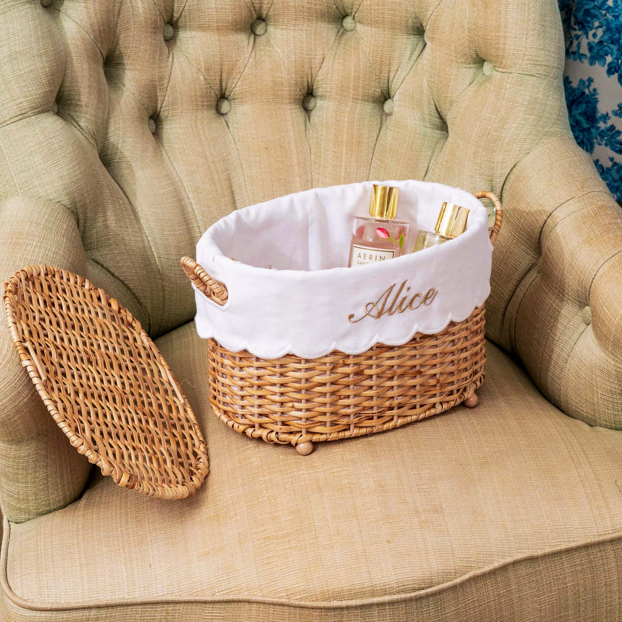 Isabella Rattan Basket (Extra Small)