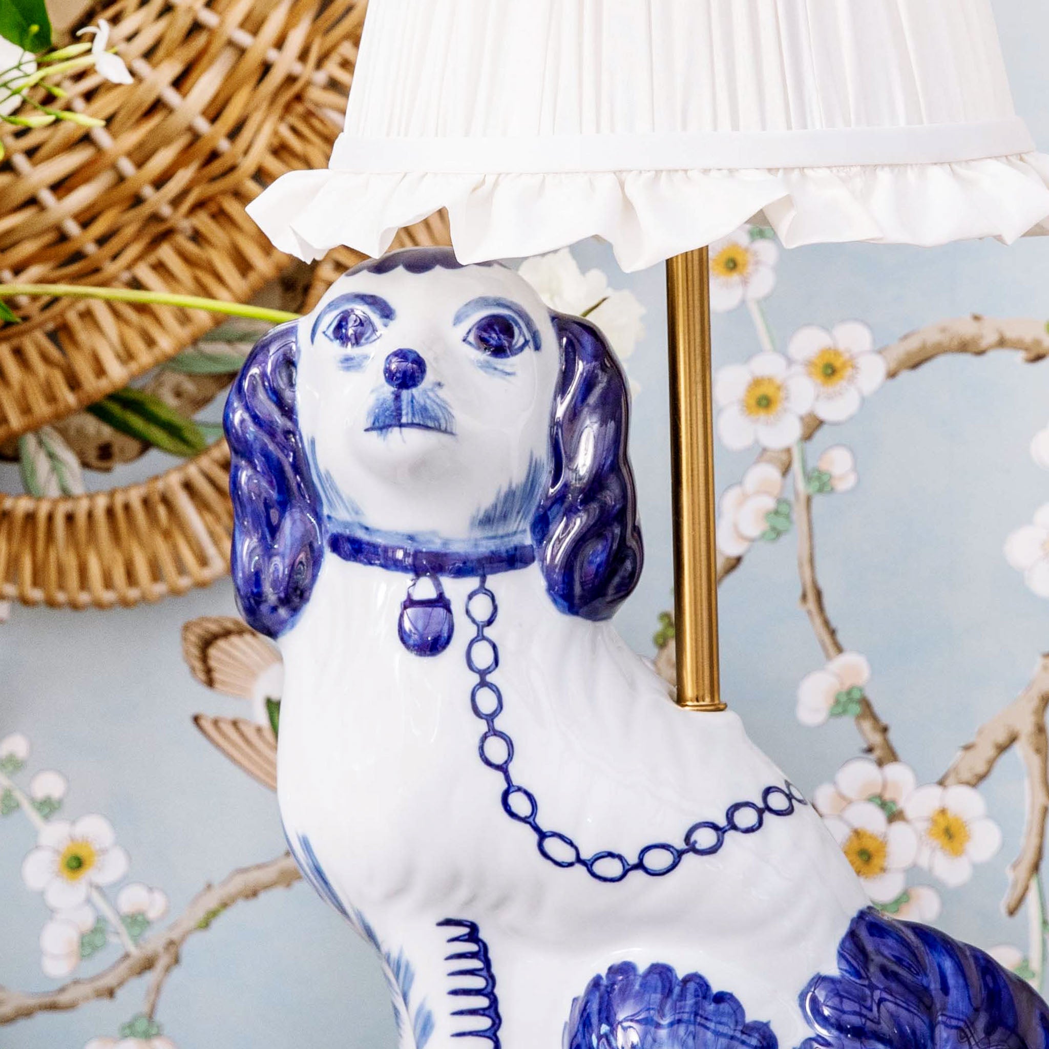 Staffordshire Dog Rechargeable Lamp (Pair)