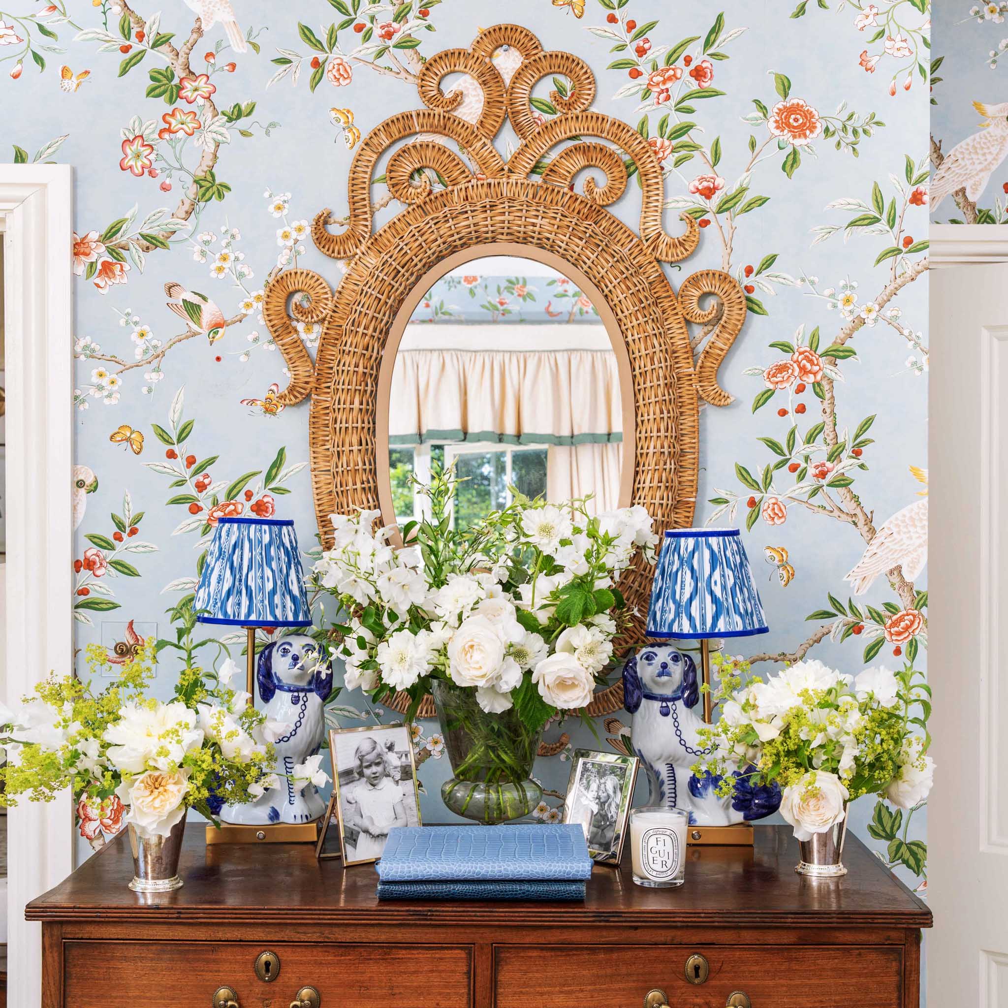 Staffordshire Dog Rechargeable Lamp (Pair)