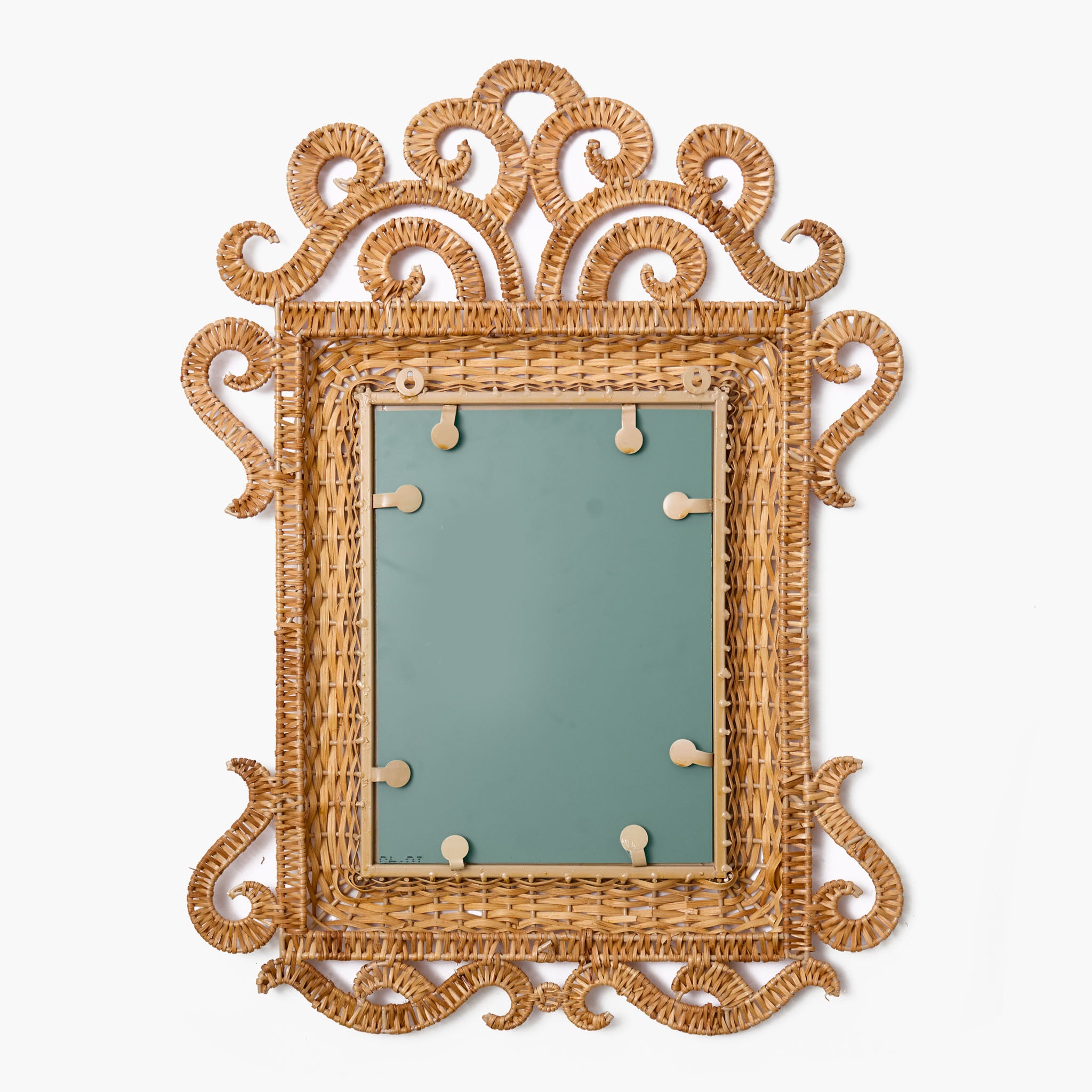 The Small Grand Rattan Mirror