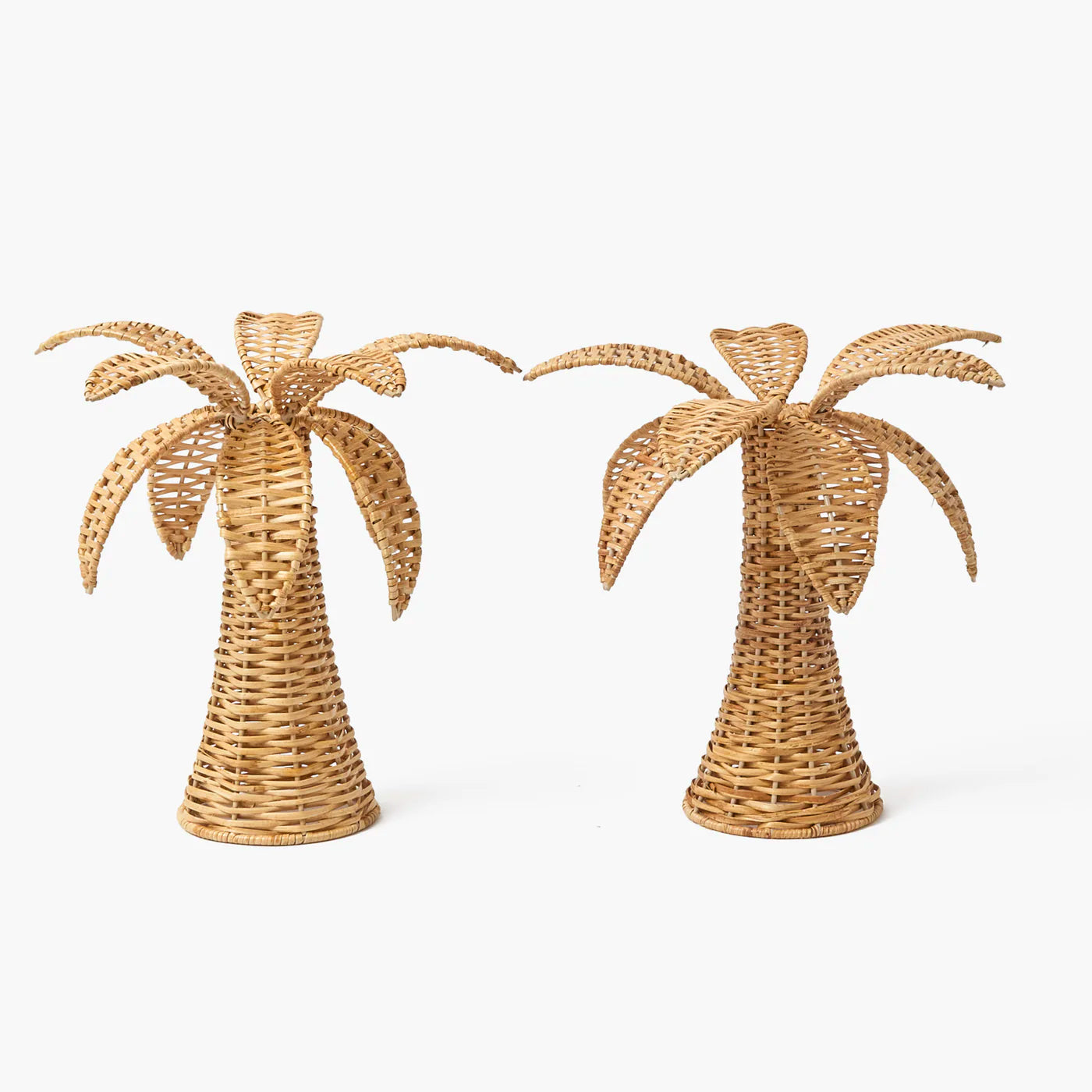Large Rattan Palm Tree (Pair)