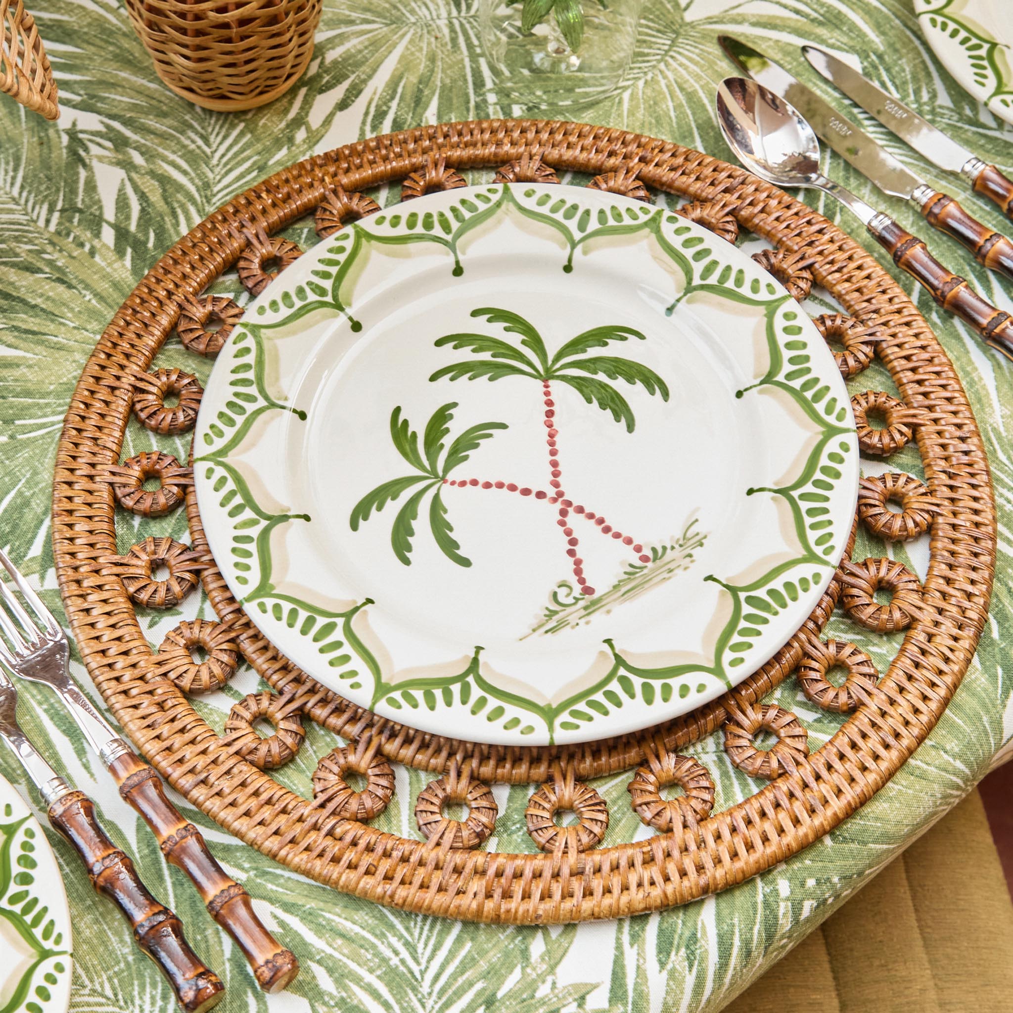 Jardin de Palmier Dinner Plate