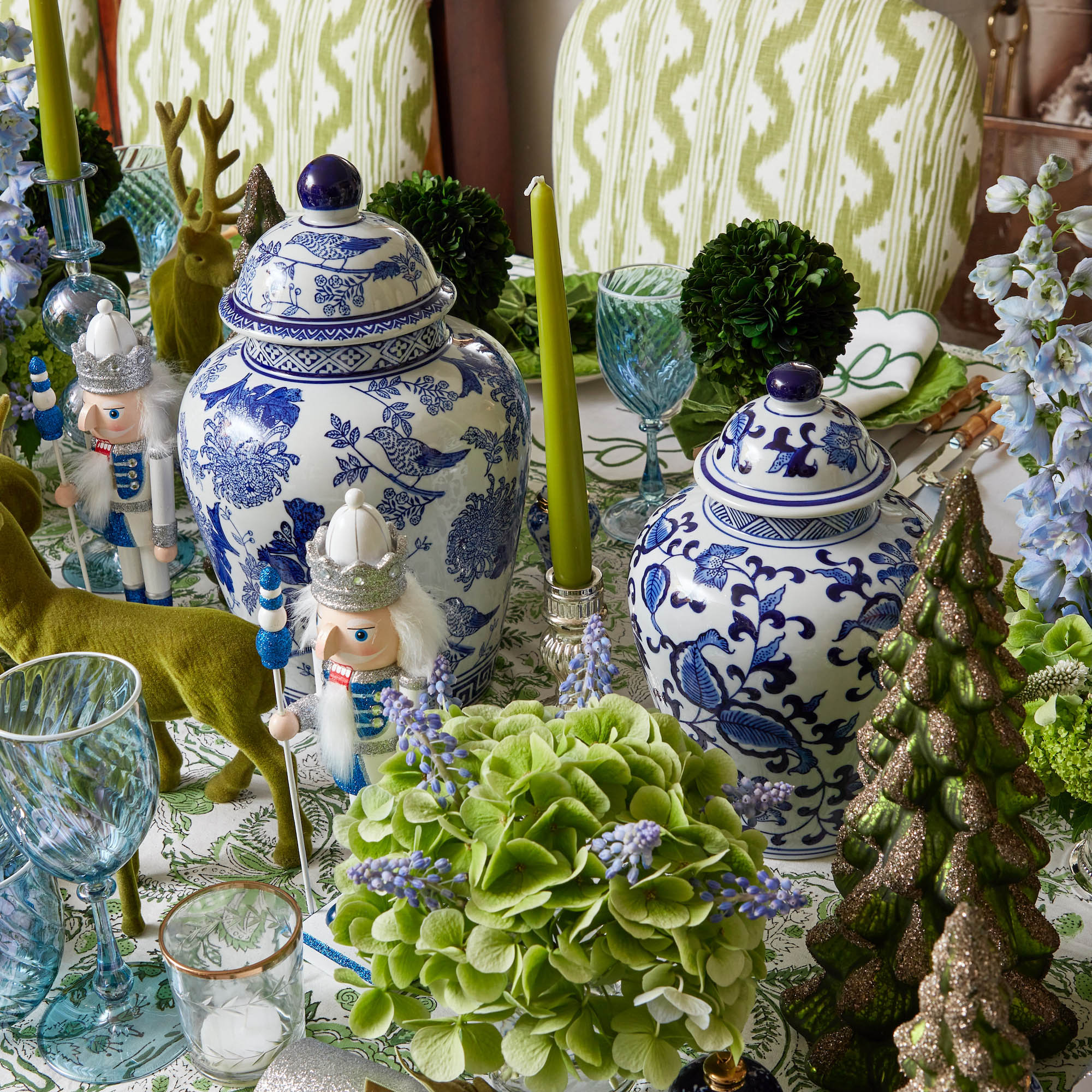 Chinoiserie Ginger Jar (Medium)