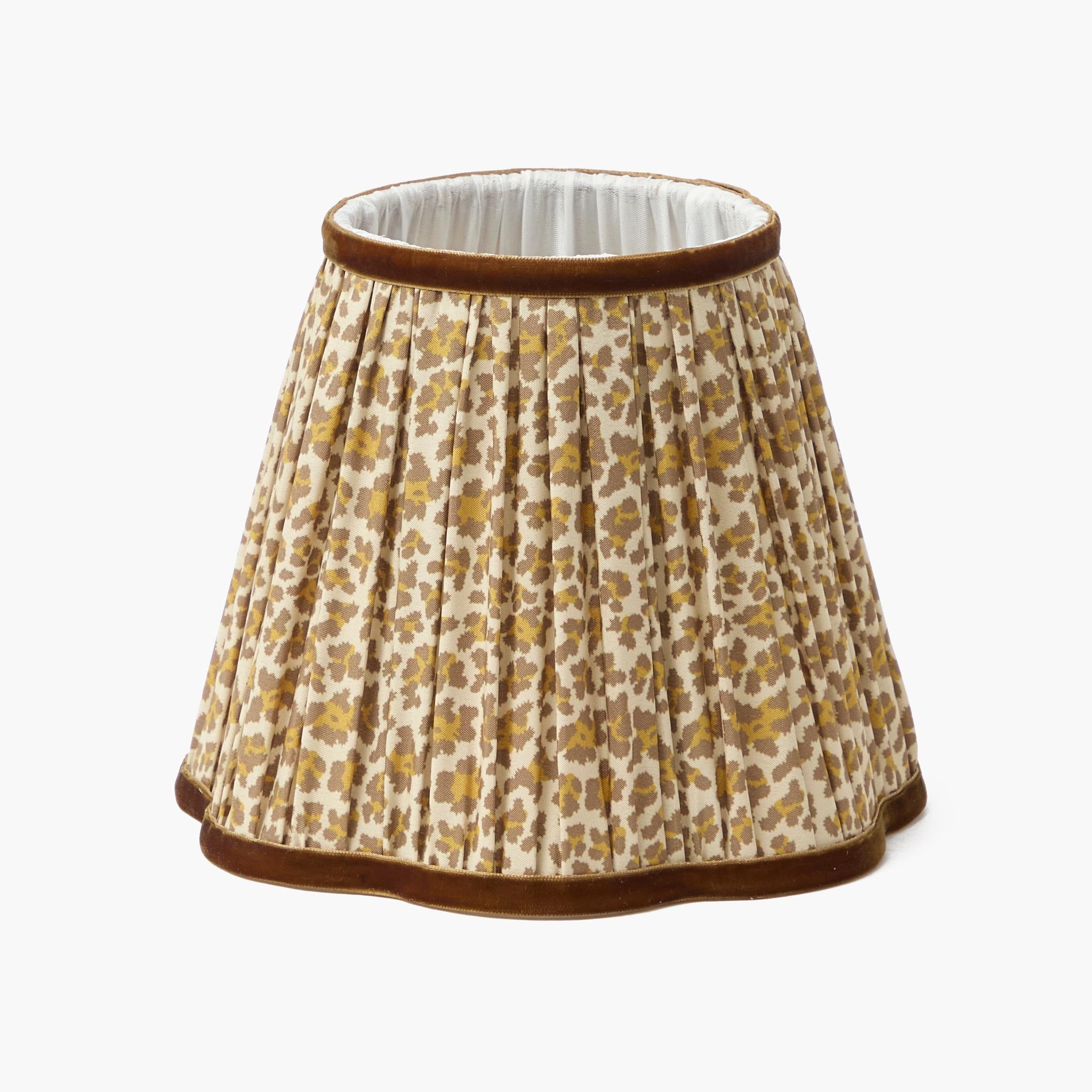 Natural Leopard Lampshade (18cm)