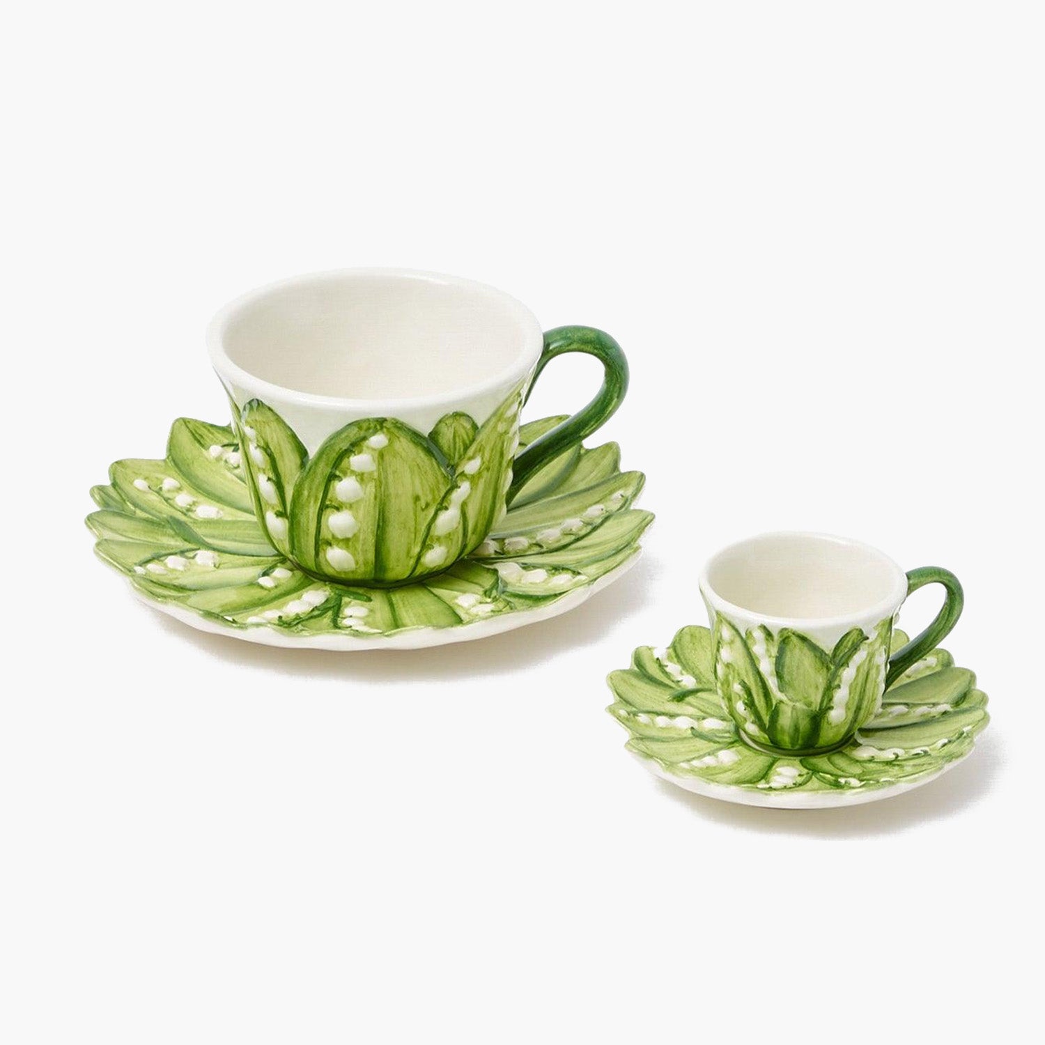 Lily of the Valley Espresso Cup & Saucer
