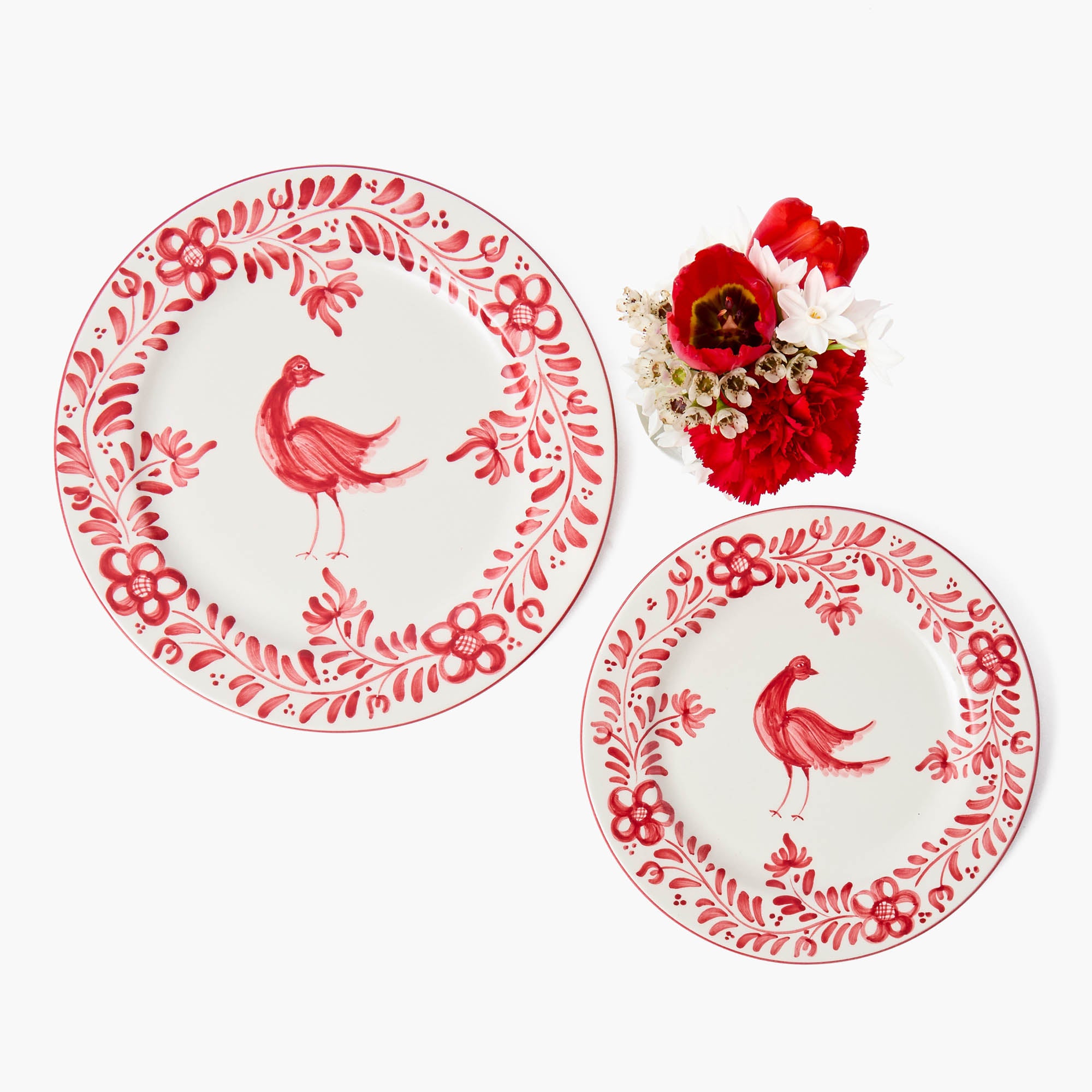 Martha Red Starter Plate