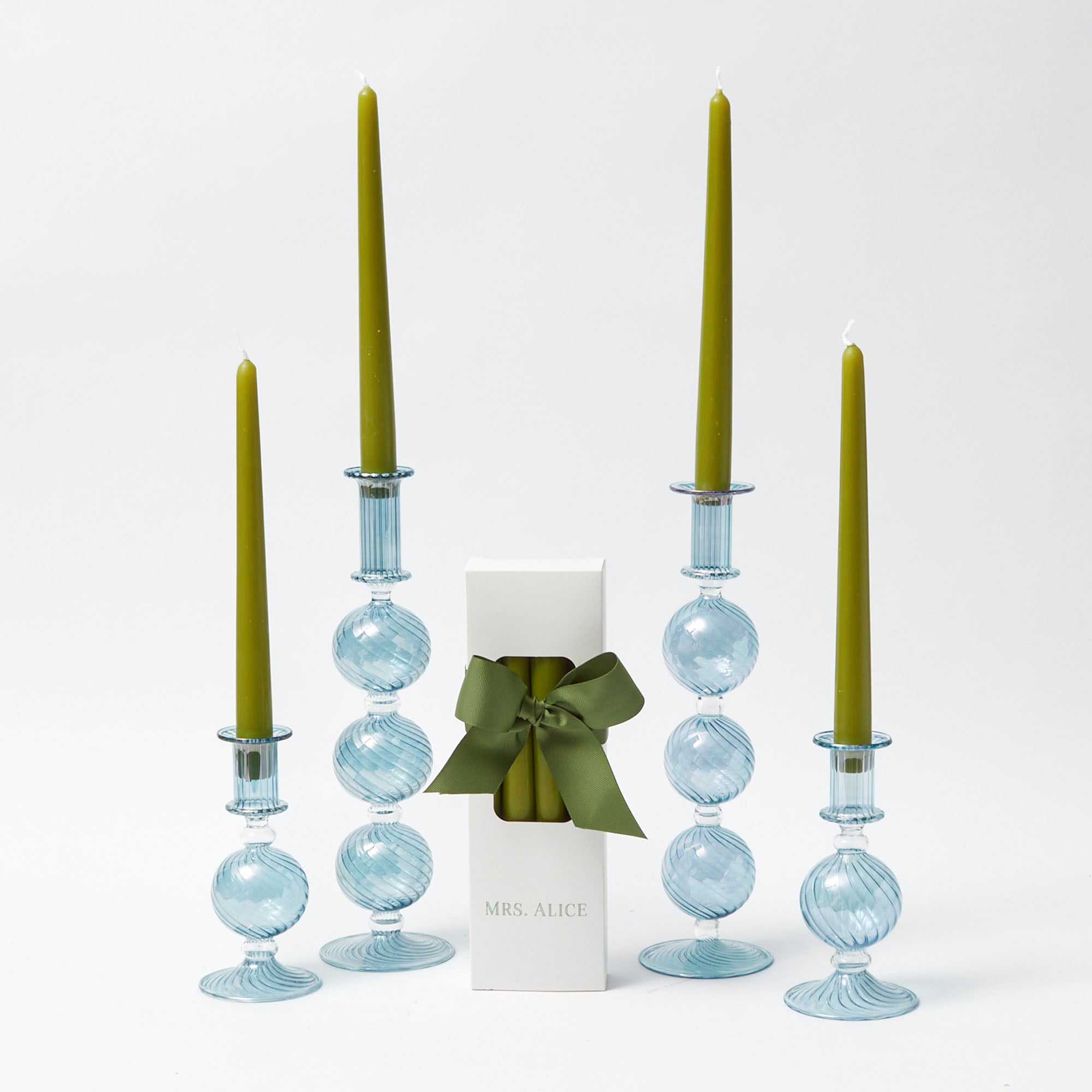 Dusty Blue Candles (Set of 8) – Mrs. Alice