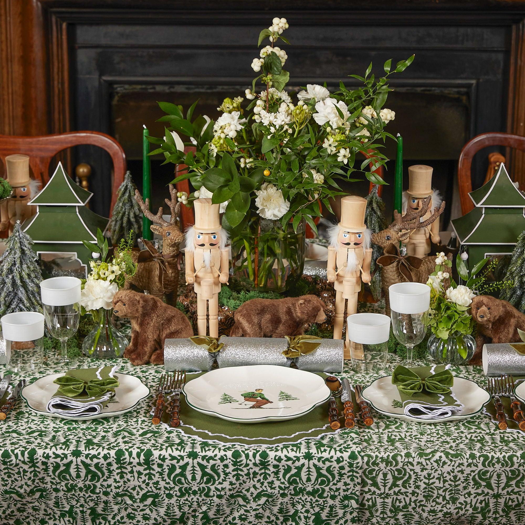 Add a touch of distinctive style to your Christmas decor with the Natural Wood Nutcracker Pair, perfect for creating a unique and traditional Christmas atmosphere while celebrating the season with classic flair.