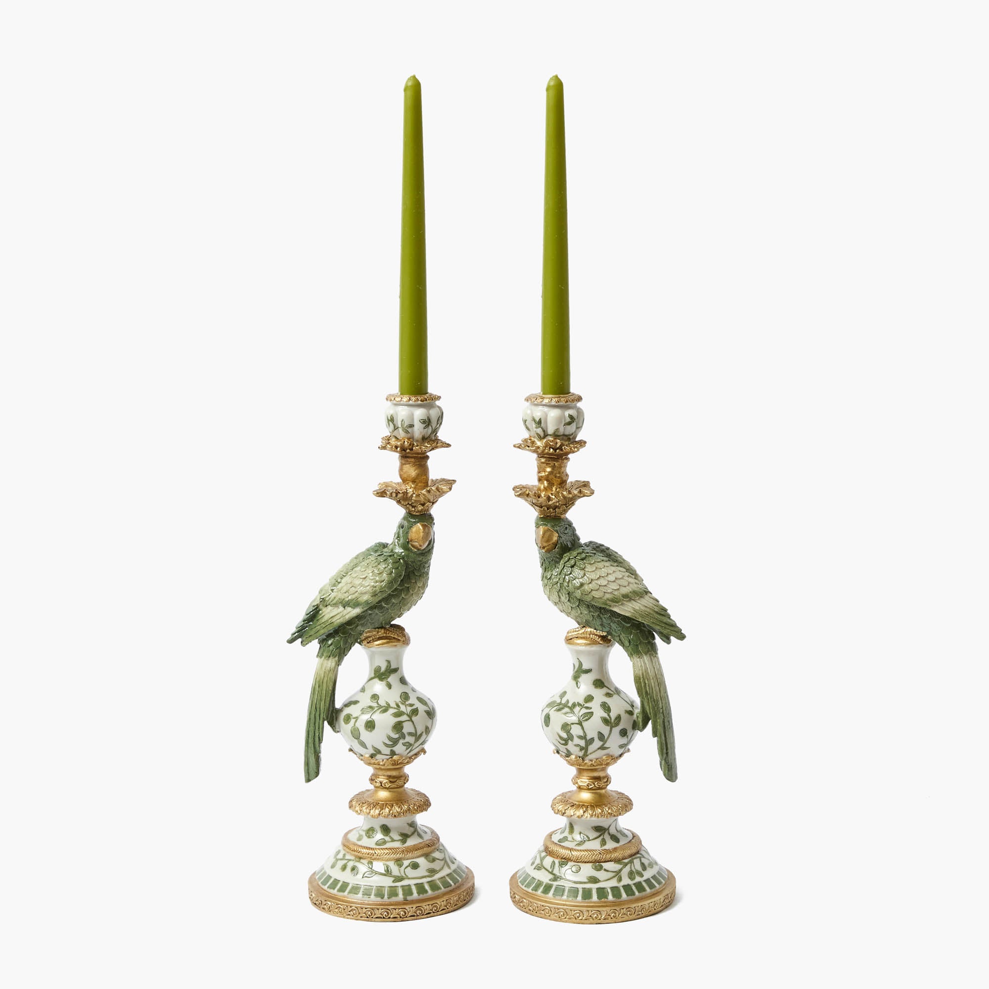 Apple Green Candles (Set of 8)