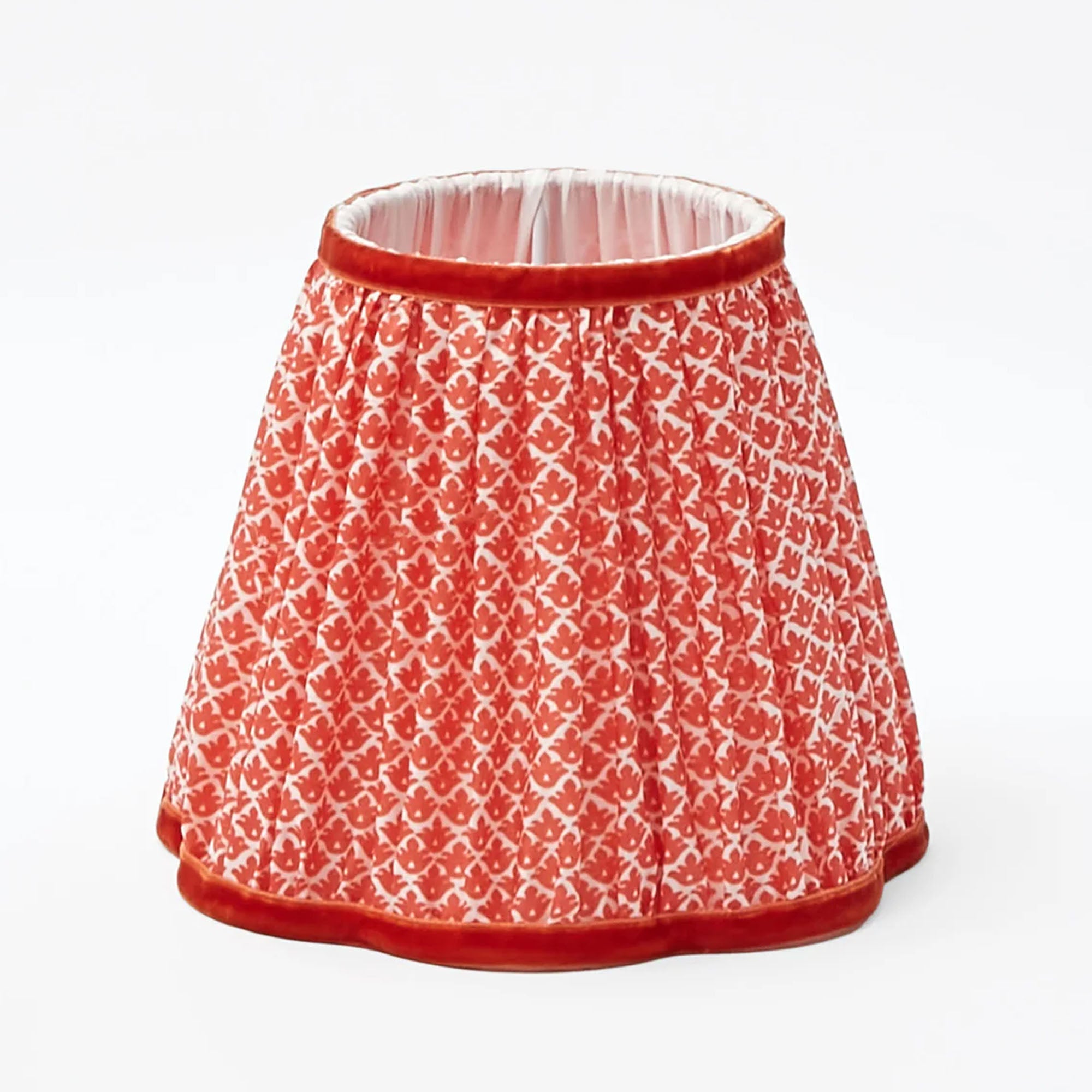 Orange Lotus Lampshade (18cm)
