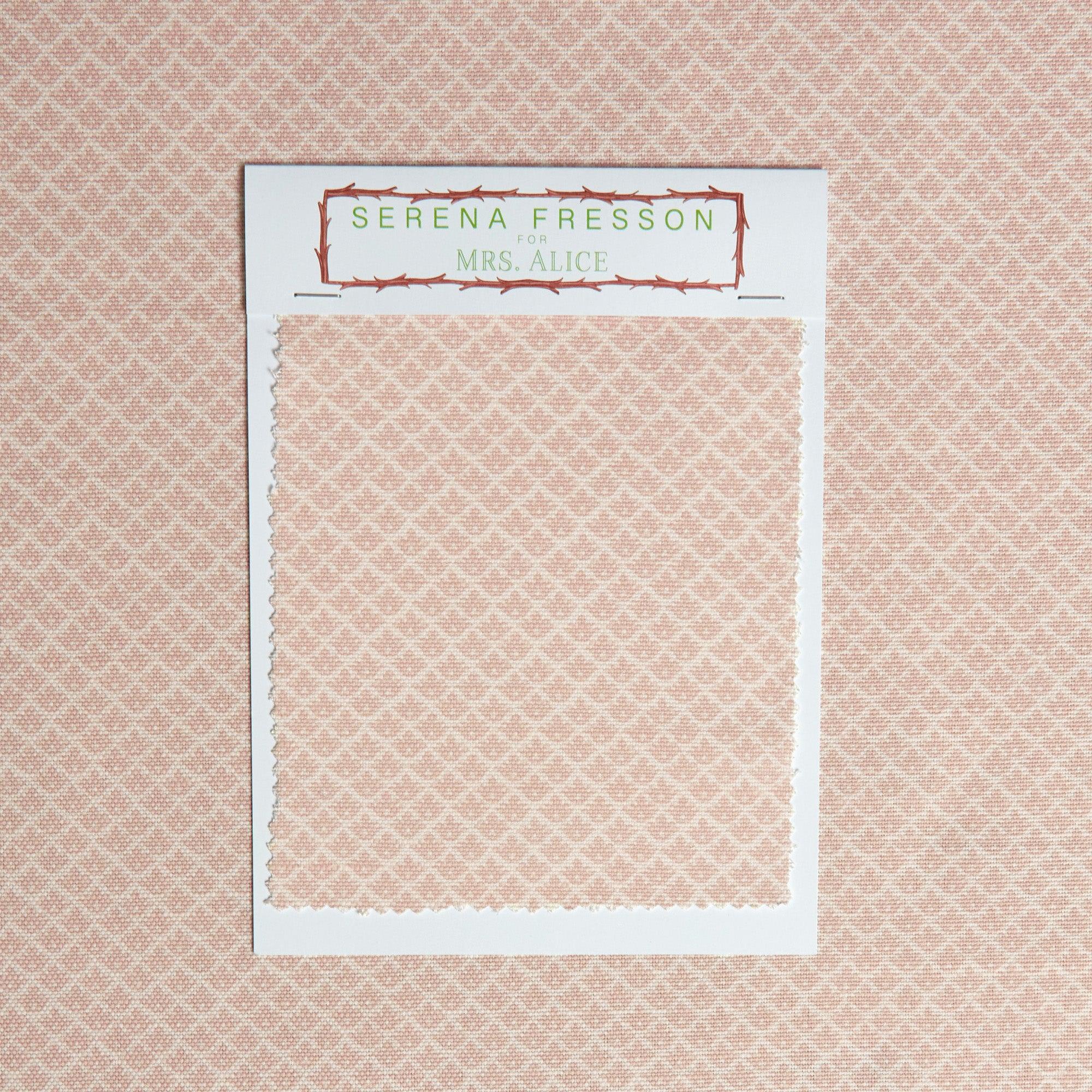 Pink Lotus Flower Fabric - Mrs. Alice