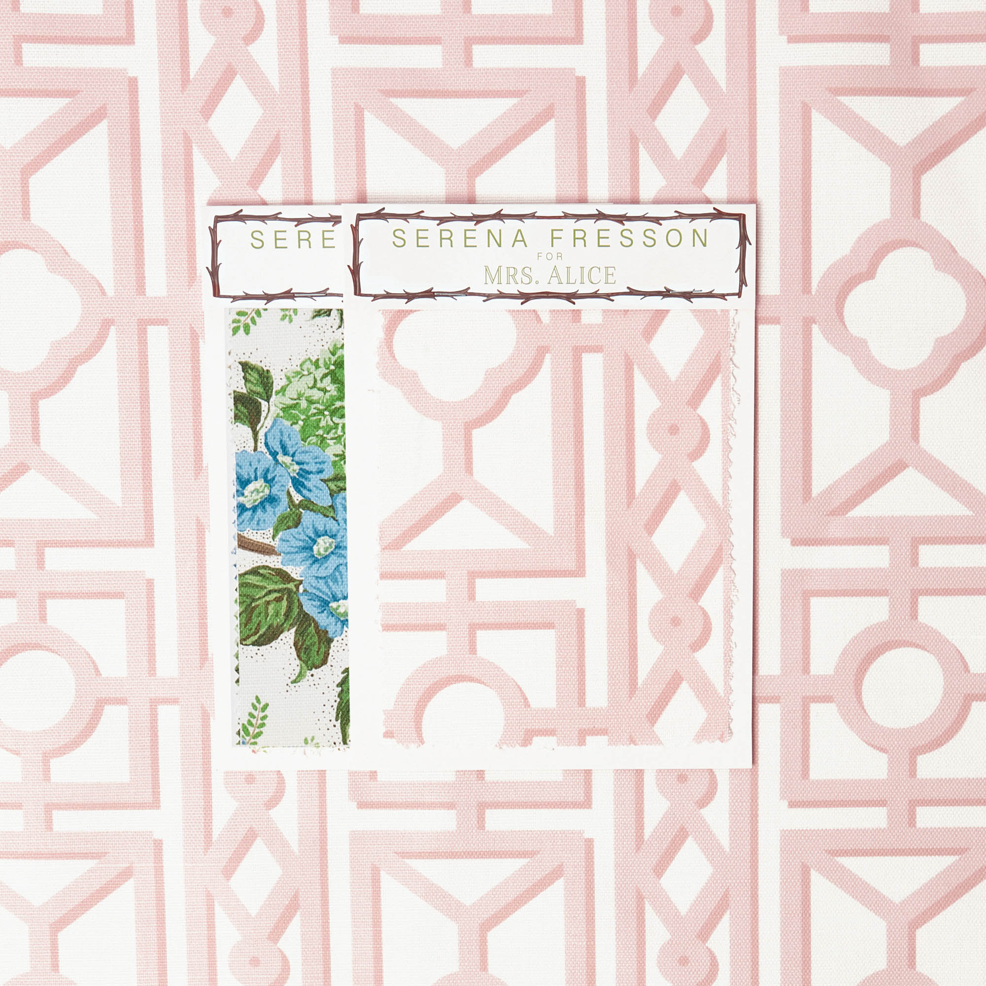 Pink Pavilion Fabric