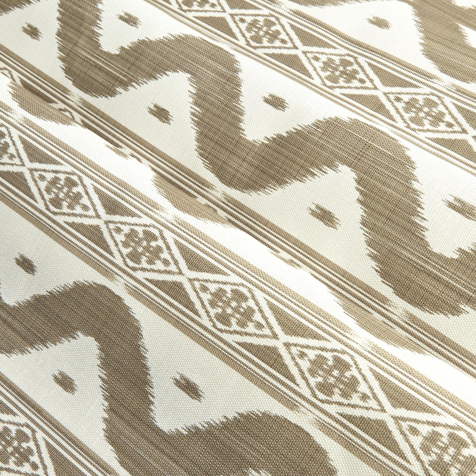 Putty Ikat Stripe Fabric - Mrs. Alice