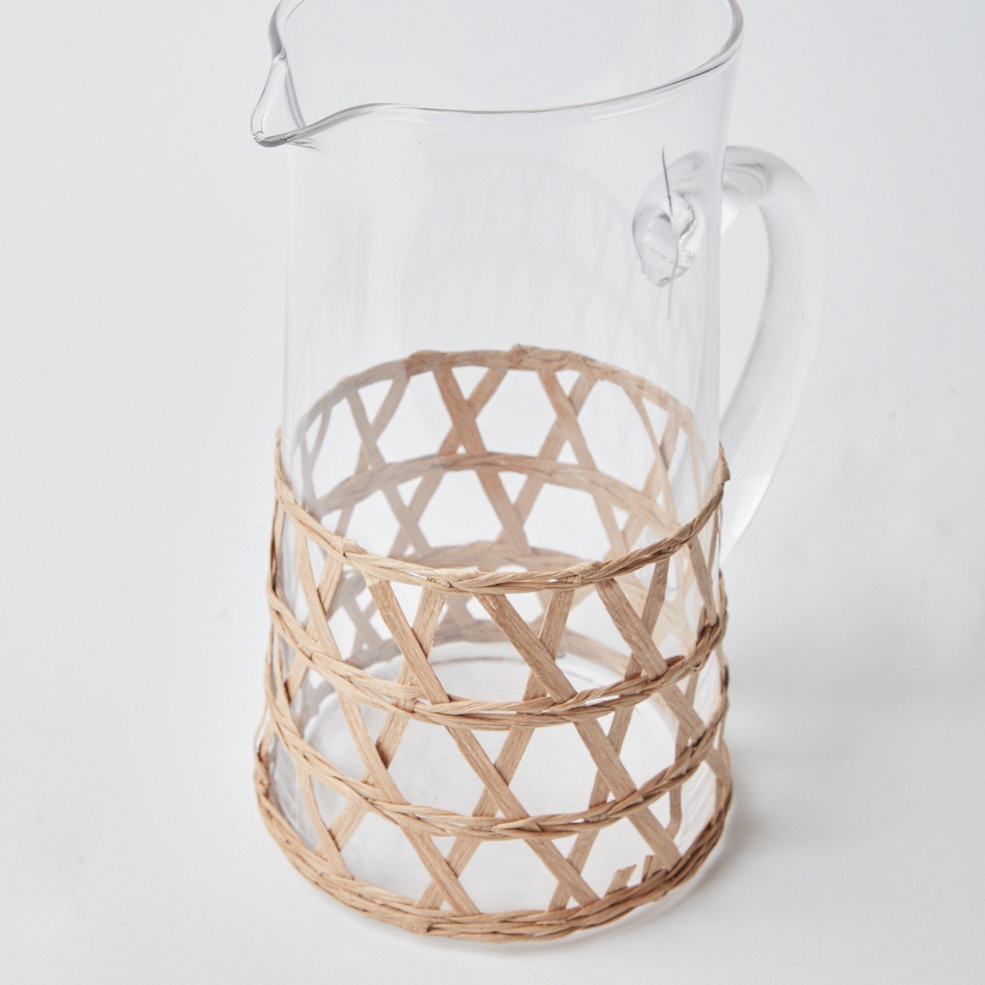 Raffia Water Jug - Mrs. Alice