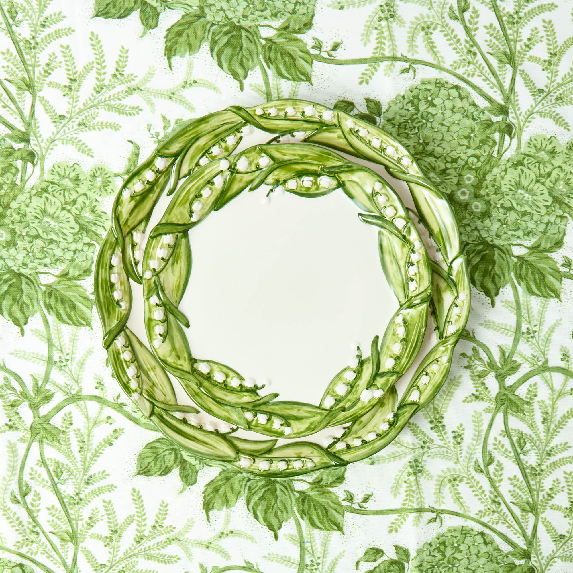 Green Lady Isabella's Garden Tablecloth