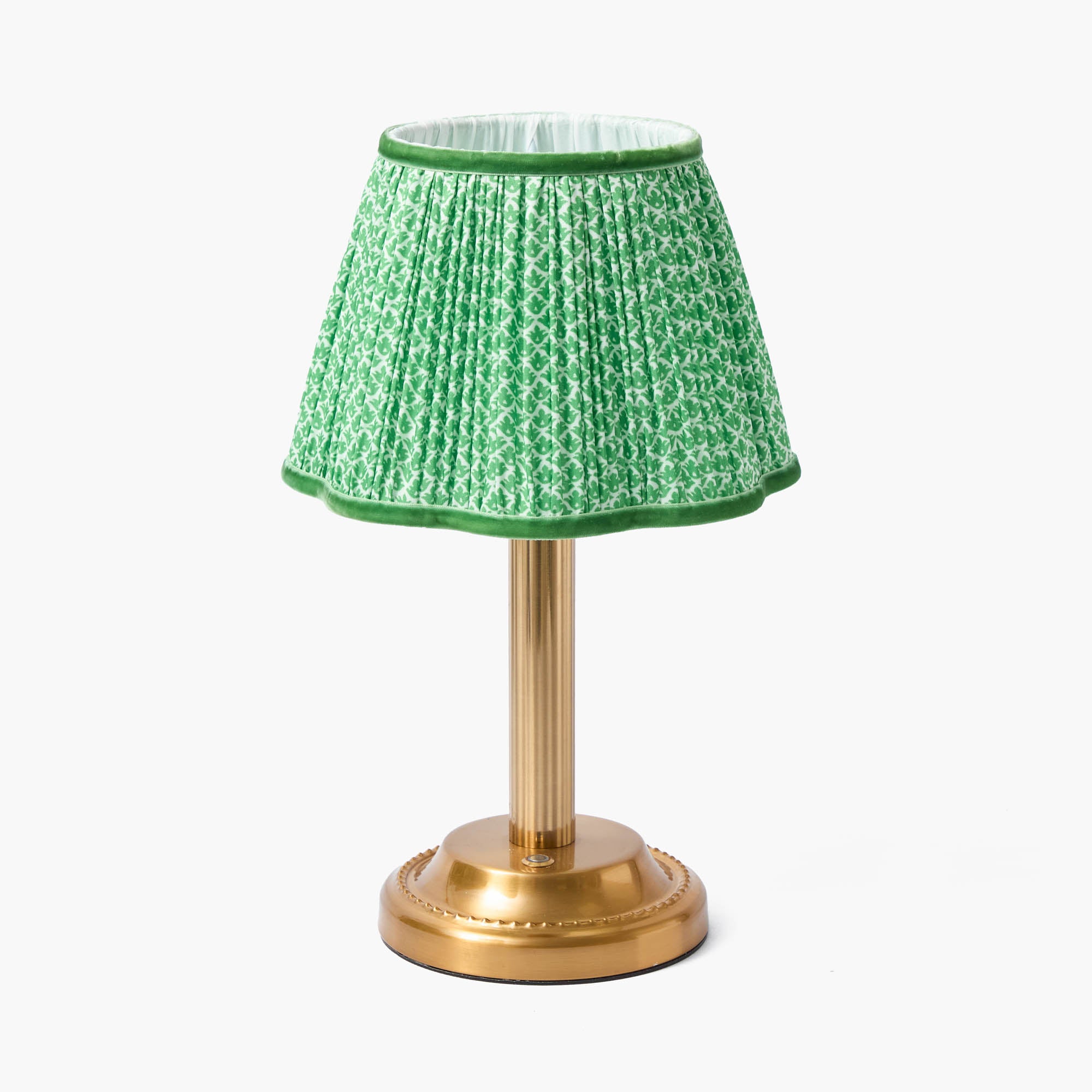 Green Lotus Lampshade (22cm)