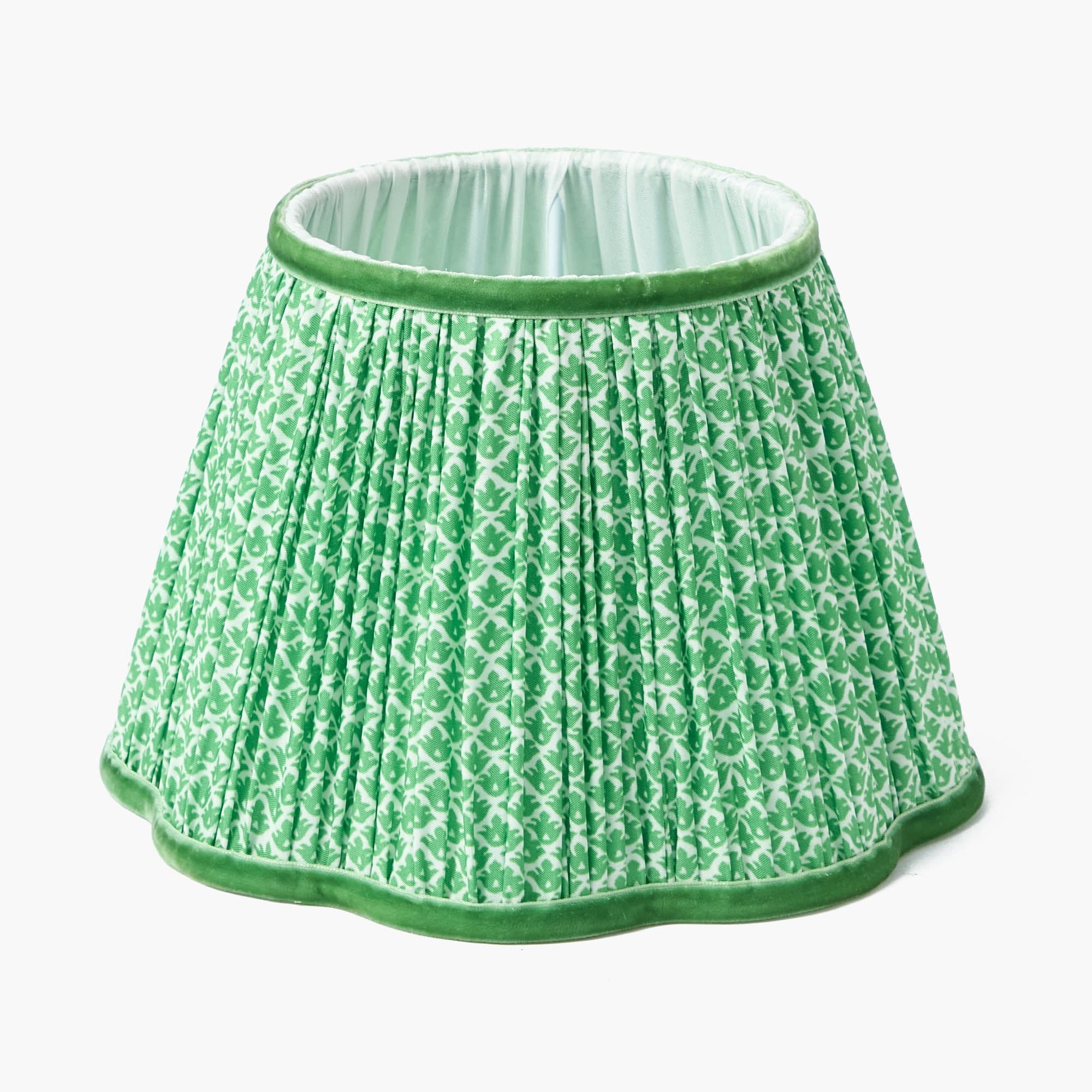 Green Lotus Lampshade (22cm)