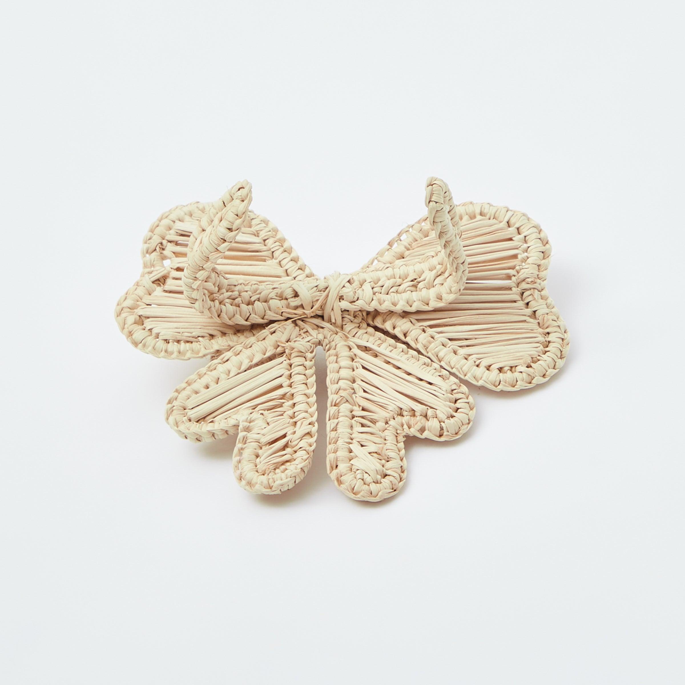 Rattan Napkin Bows (Set of 4) - Mrs. Alice