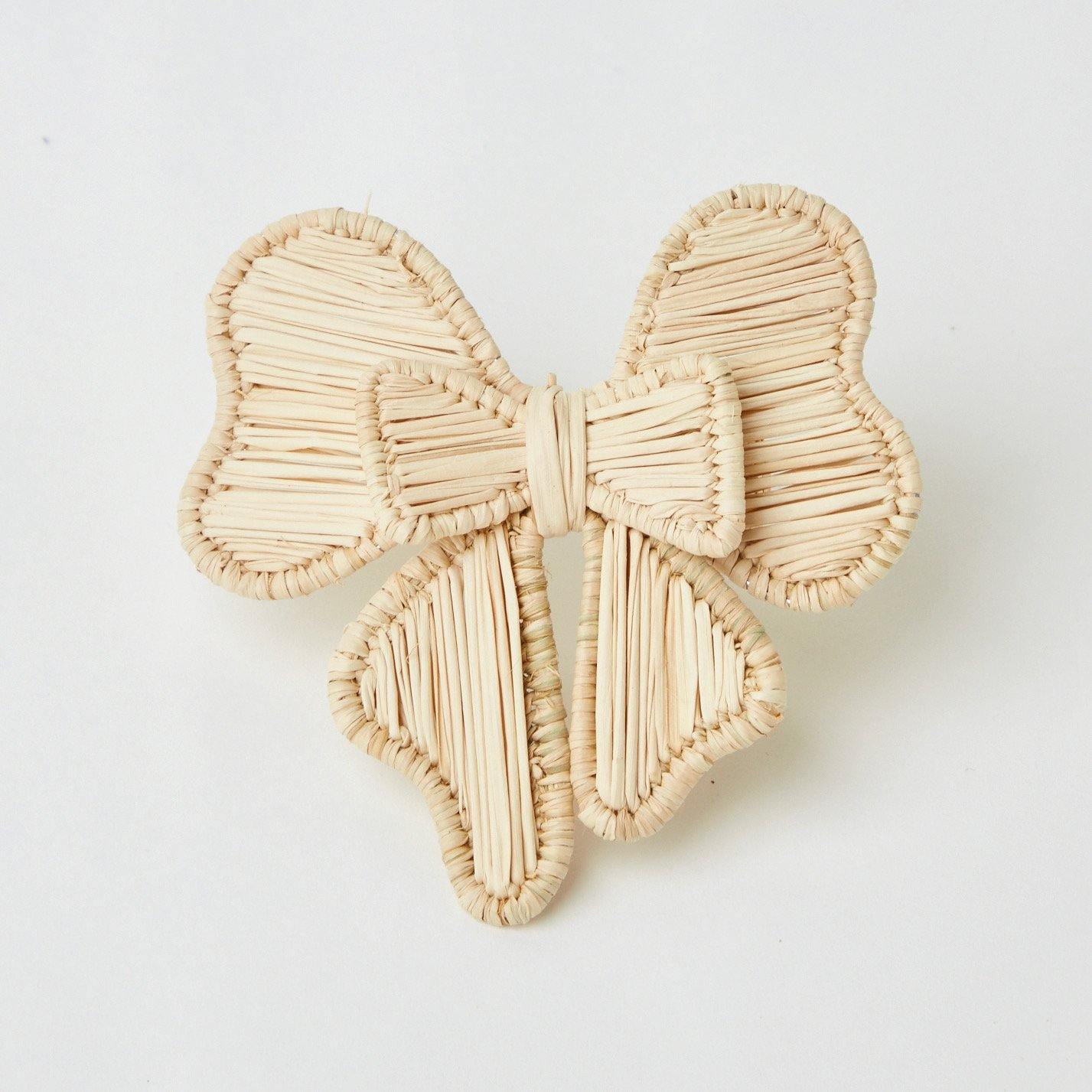 Rattan Napkin Bows (Set of 4) - Mrs. Alice