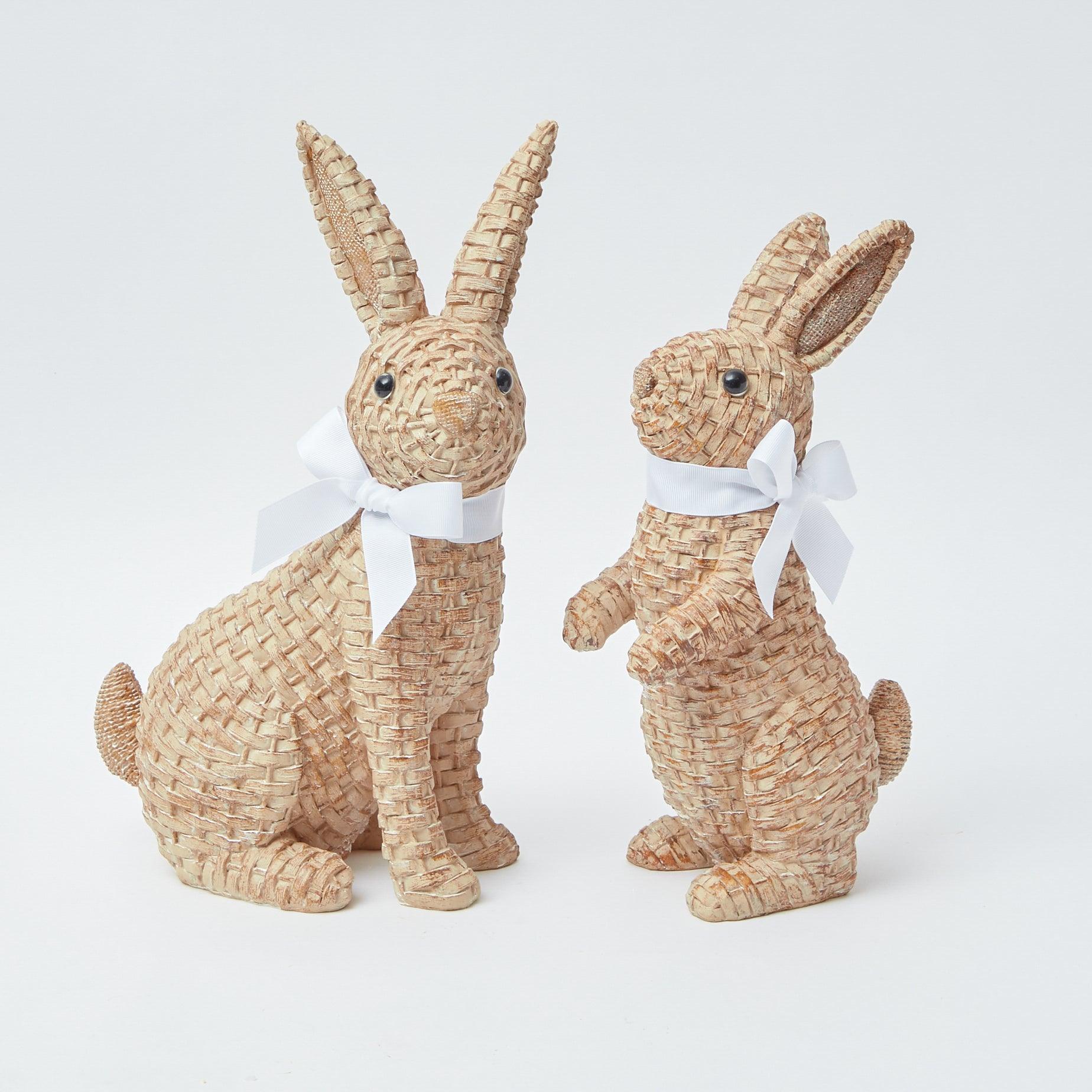 Rattan Rabbit (Pair) Mrs. Alice
