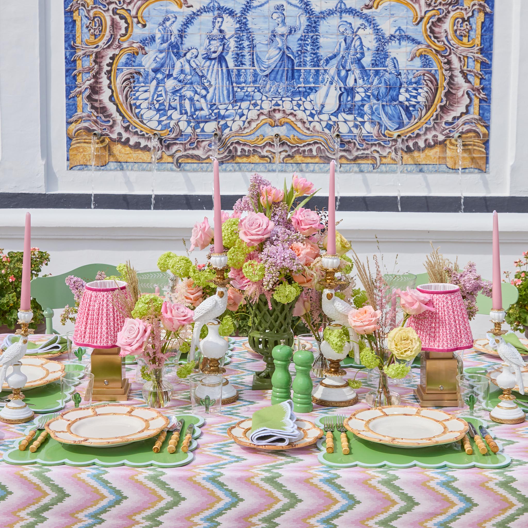 Green Lacquer Salt & Pepper Set