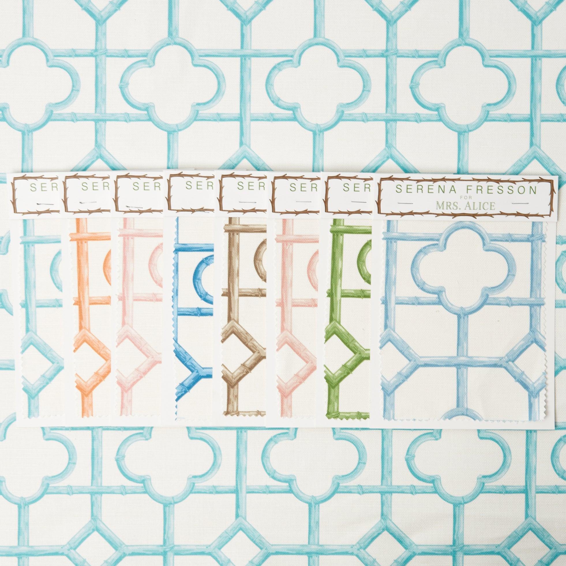 Shaded Bamboo Fabric - Mrs. Alice