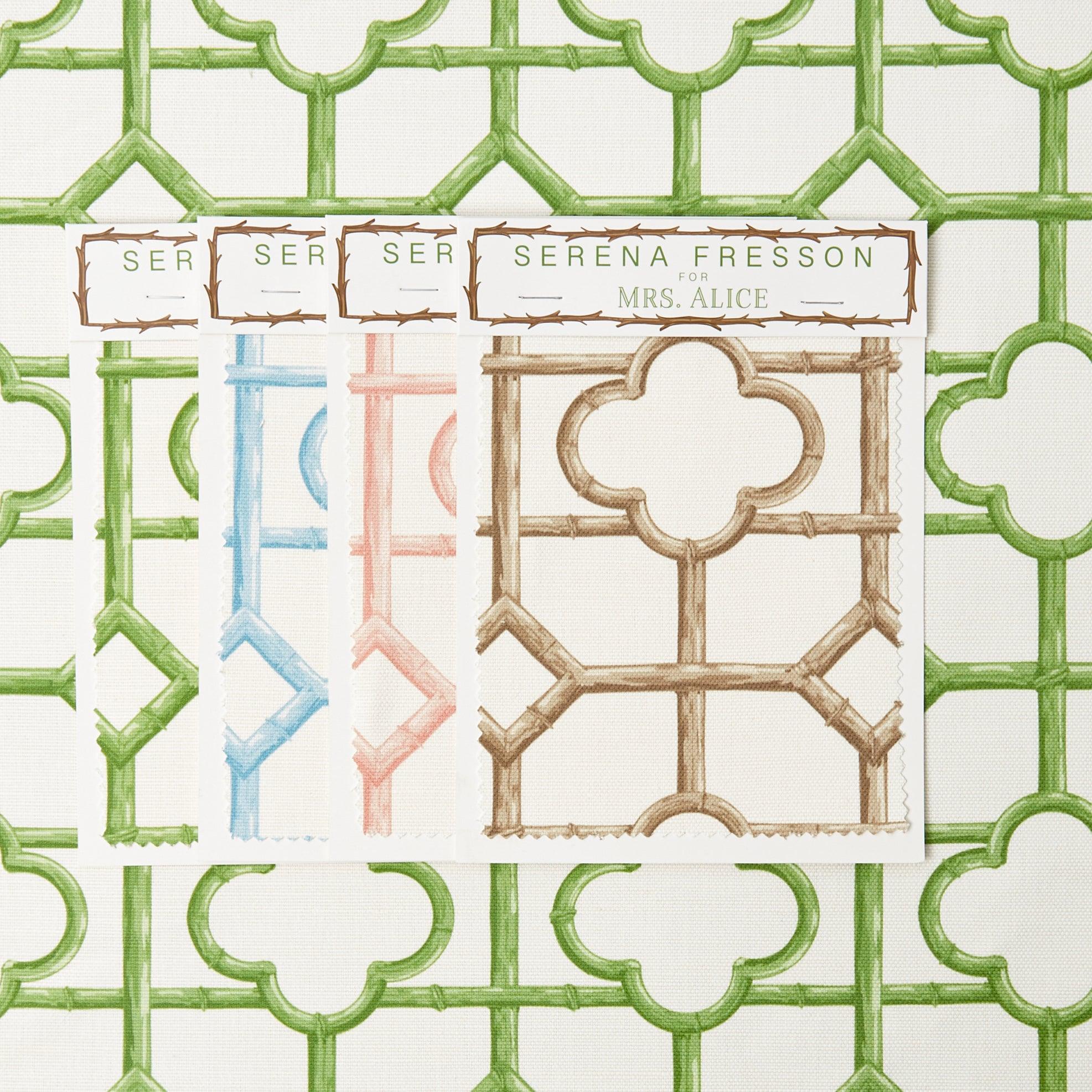 Shaded Bamboo Fabric - Mrs. Alice