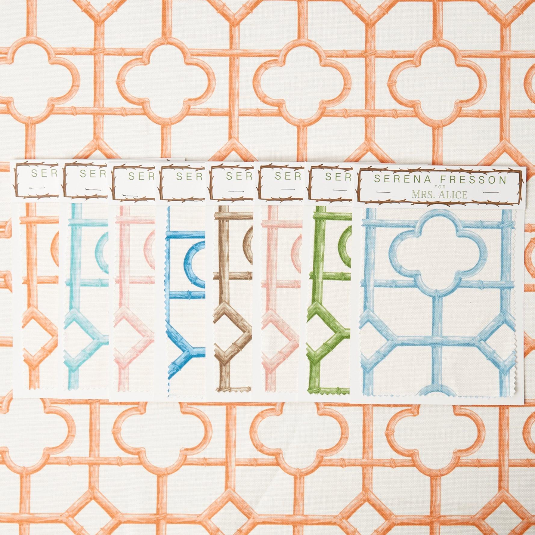 Shaded Bamboo Fabric - Mrs. Alice