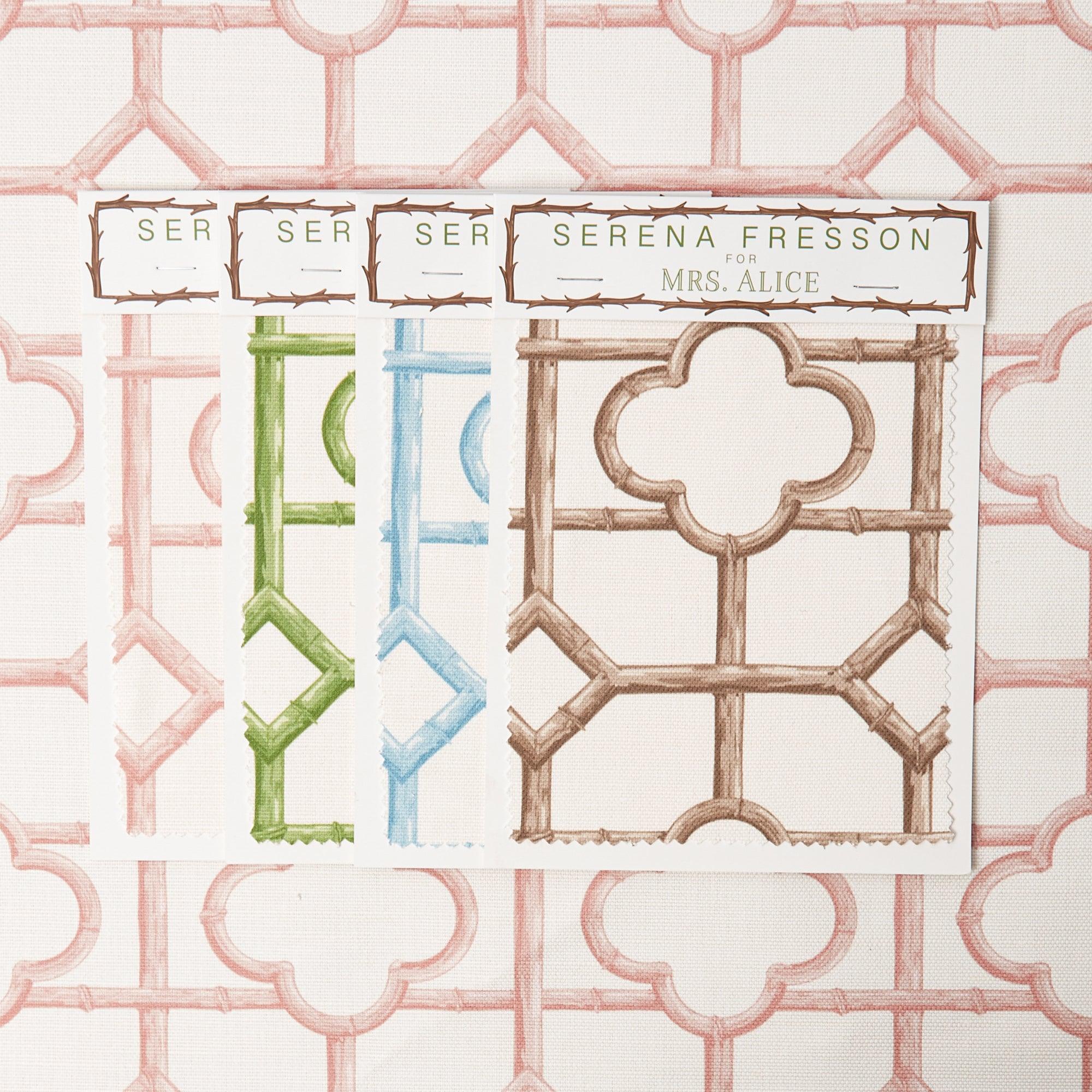 Shaded Bamboo Fabric - Mrs. Alice