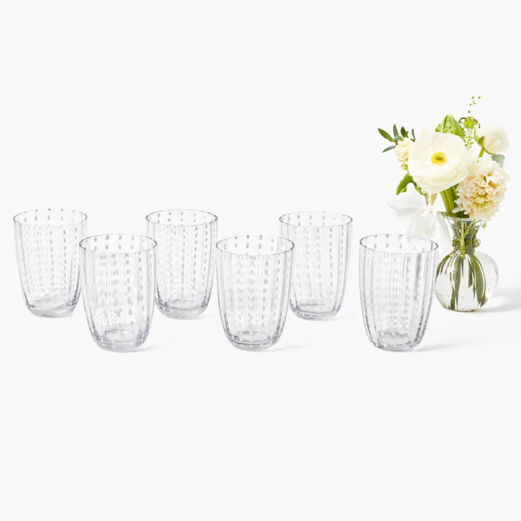 Speckle Water Glasses (Set of 6)