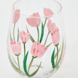 Spring Tulip Glasses (Set of 4) - Mrs. Alice