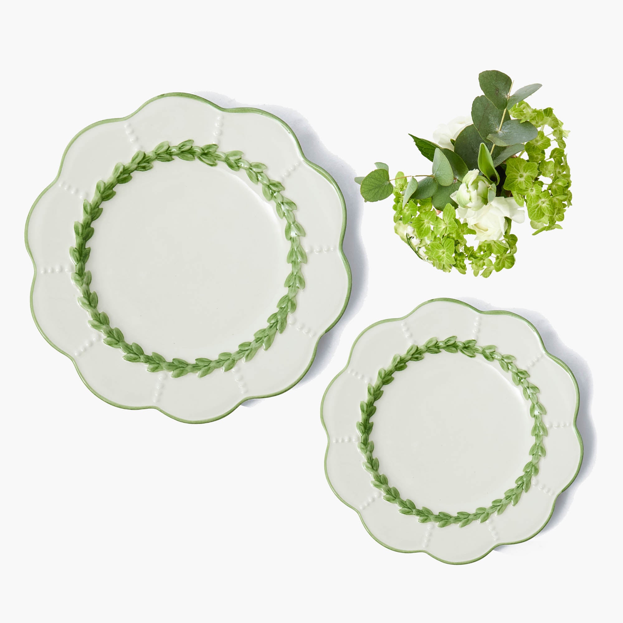 Green Laurel Starter Plate