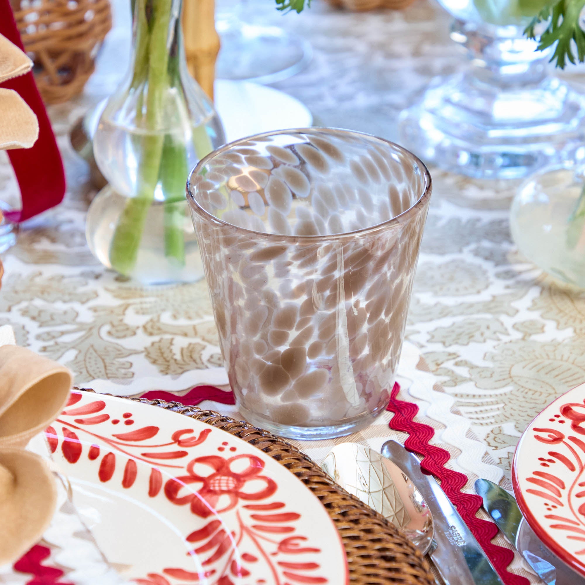 Dappled Sand Glasses (Set of 4)