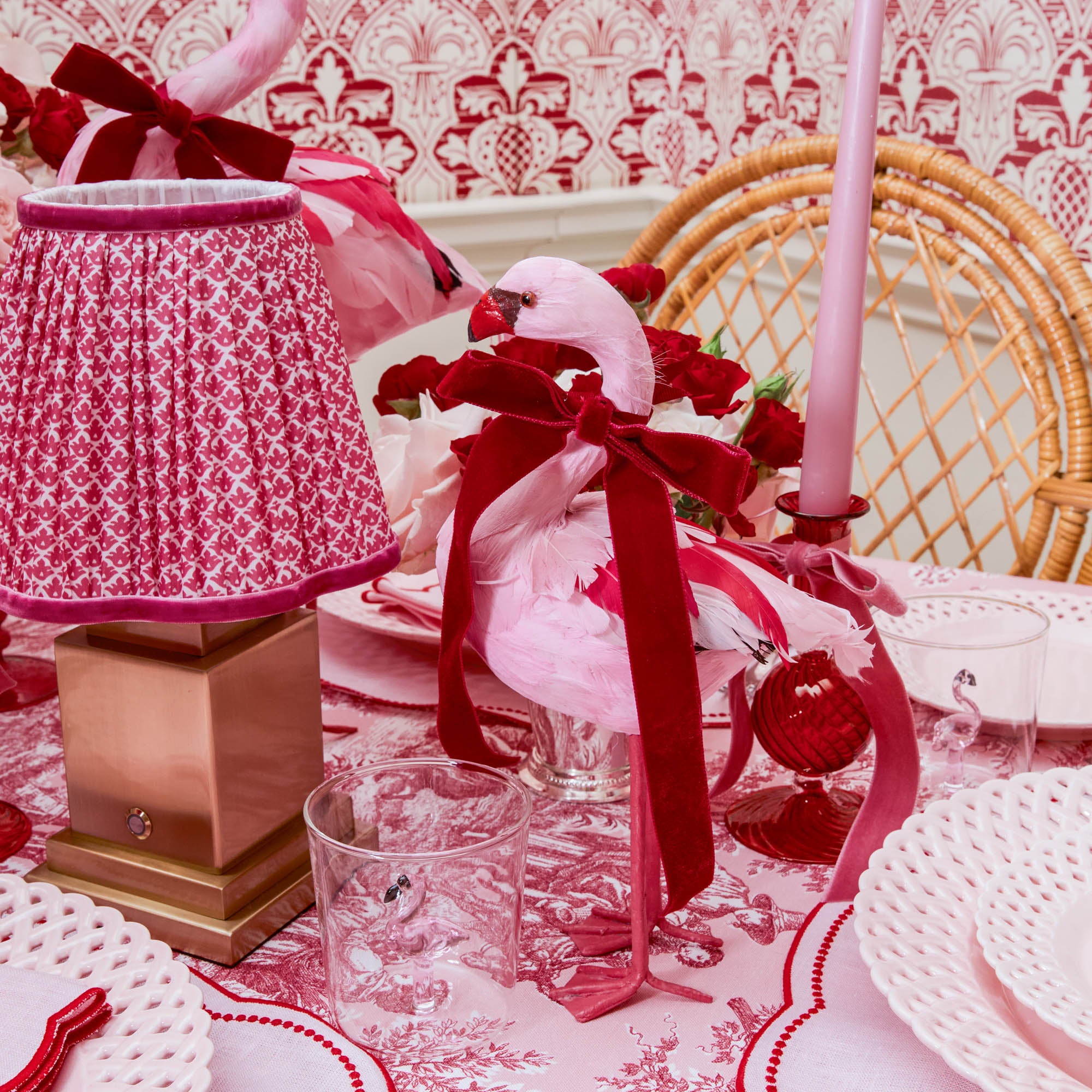 Faye Flamingo Family