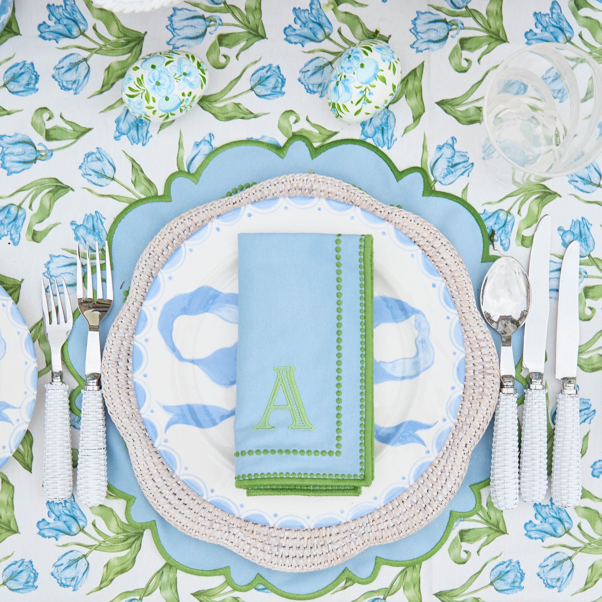 White Swirl Outdoor Glasses (Set of 6)