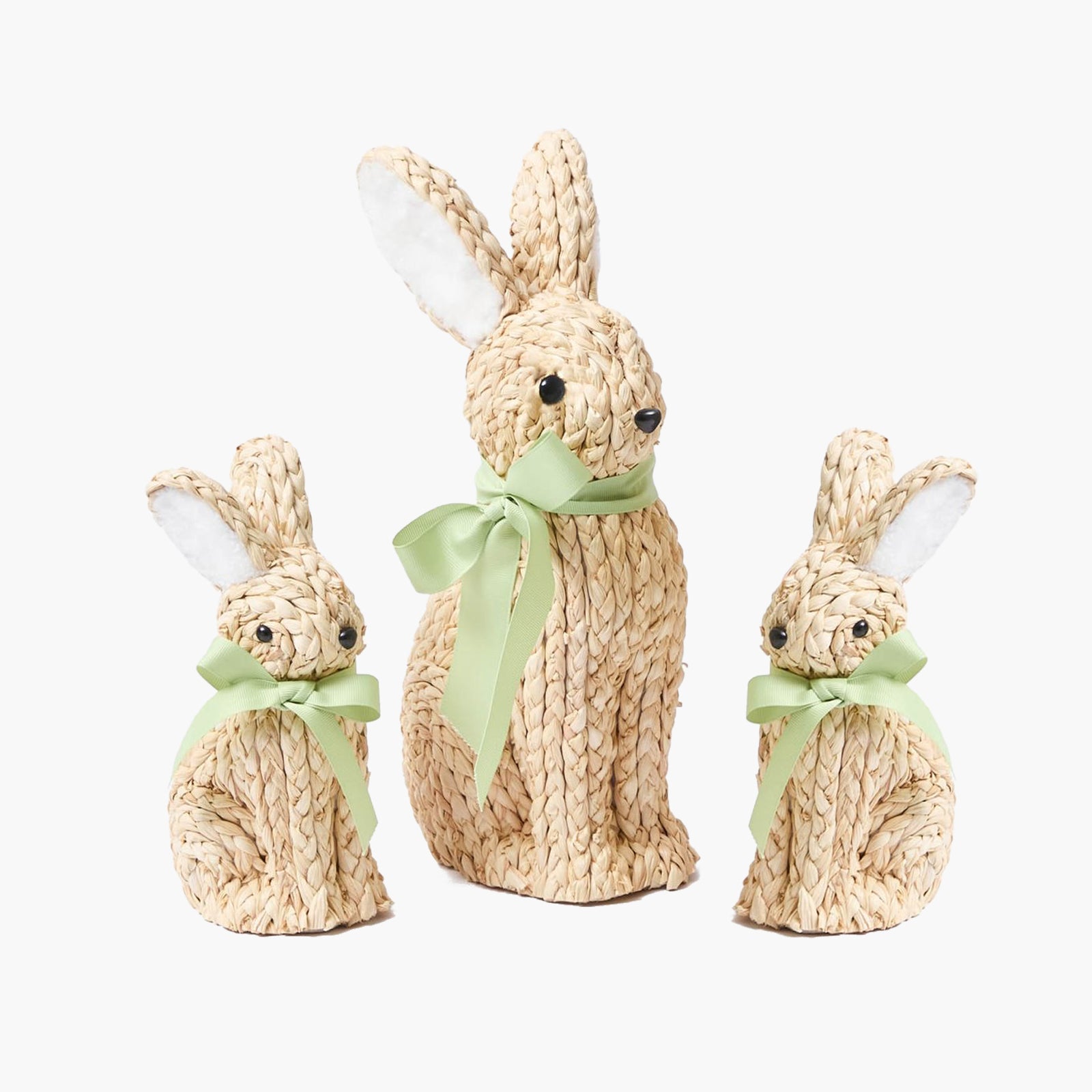 Raffia Rabbit Family
