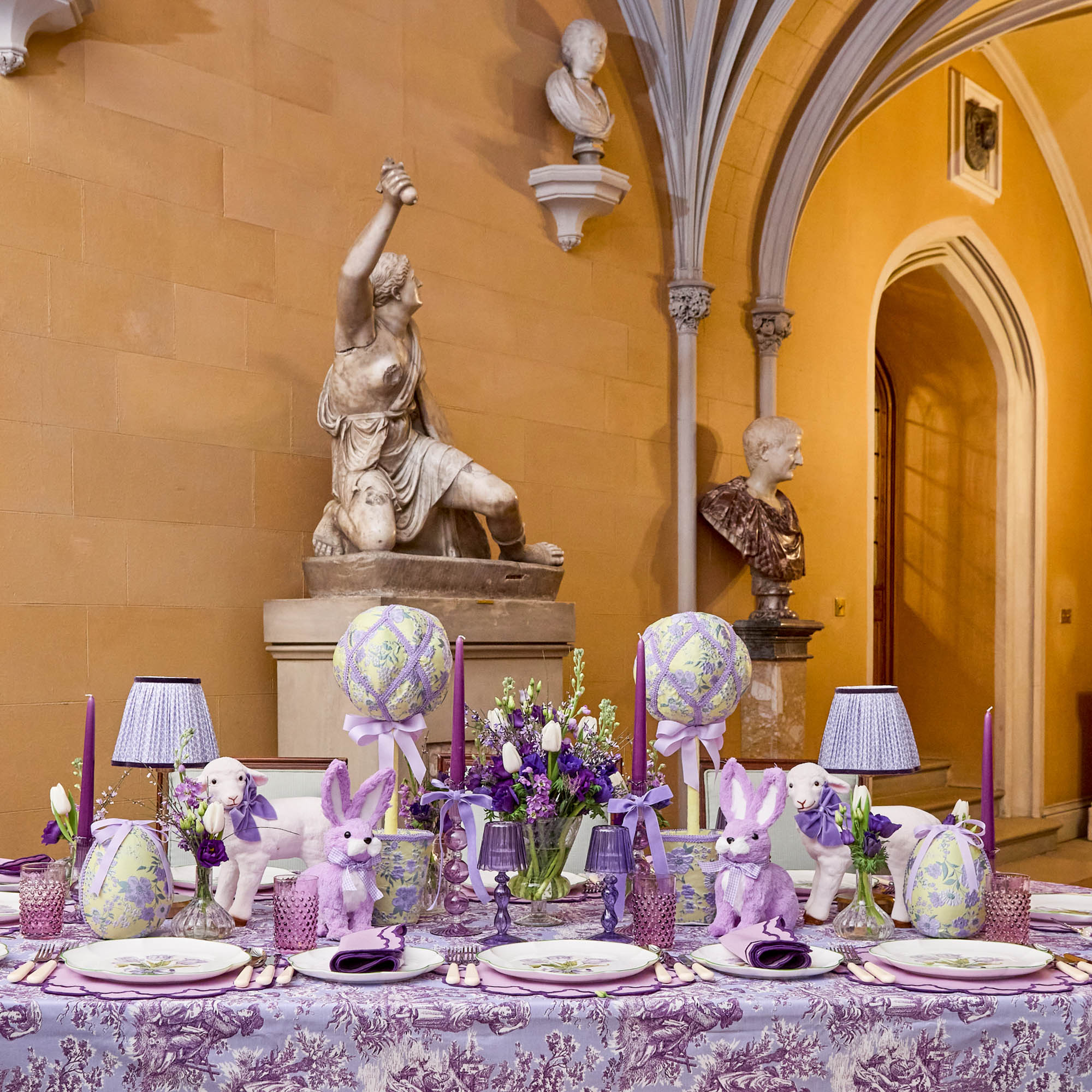 Eden Purple Candlescape