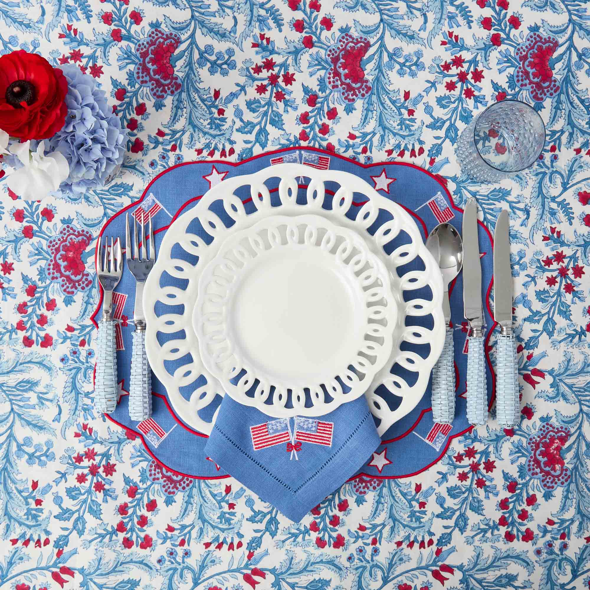 White Lace Starter Plate