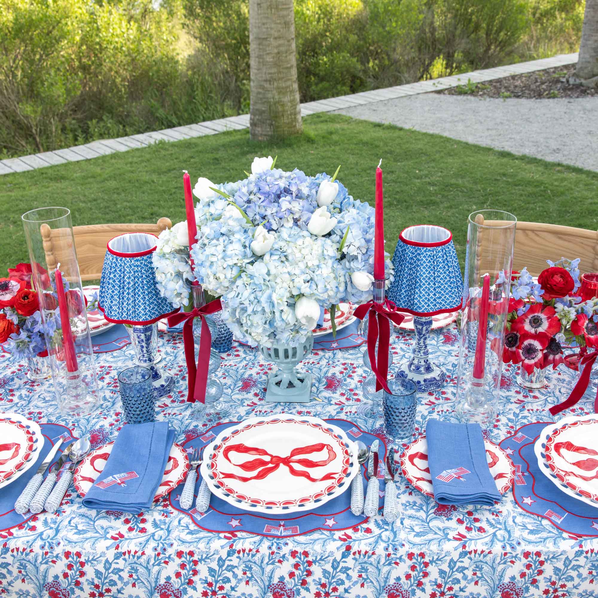 Serena Chinoiserie Rechargeable Lamp