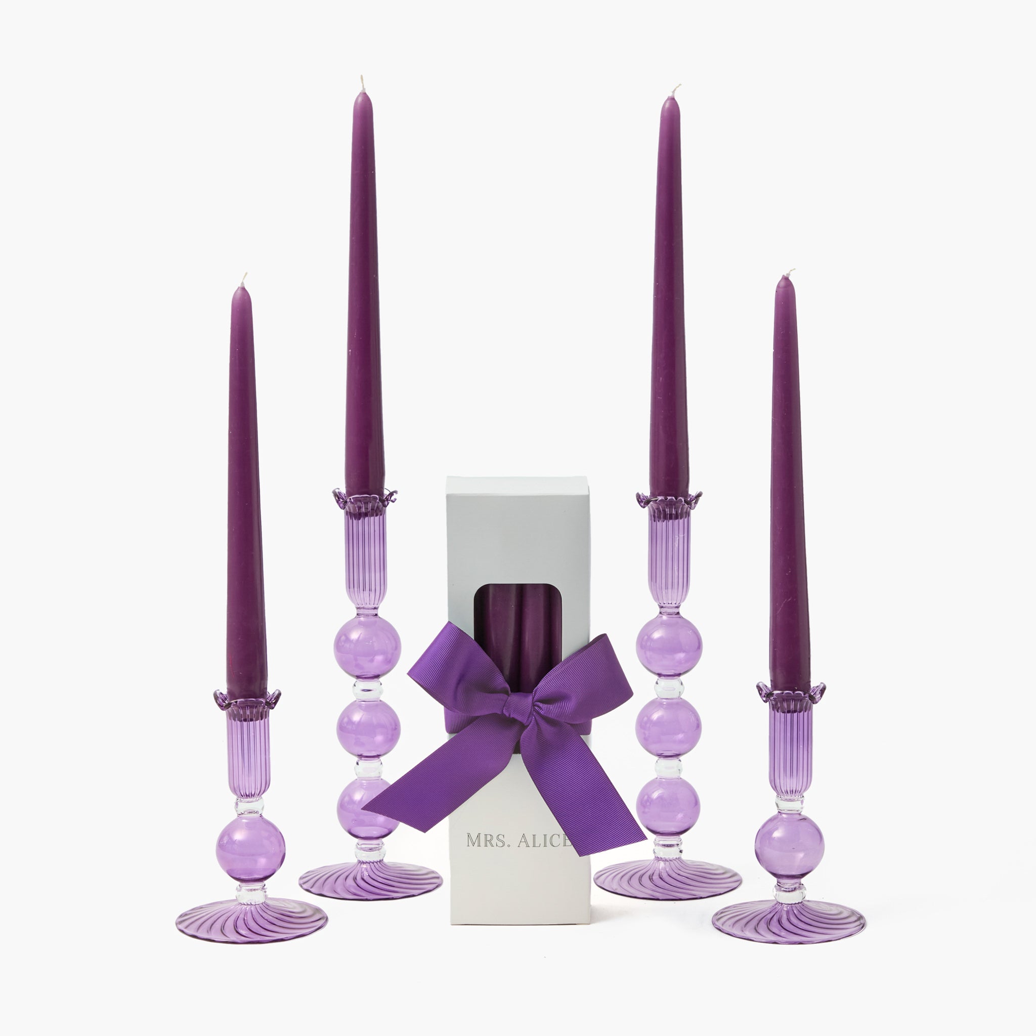 Eden Purple Candle Set