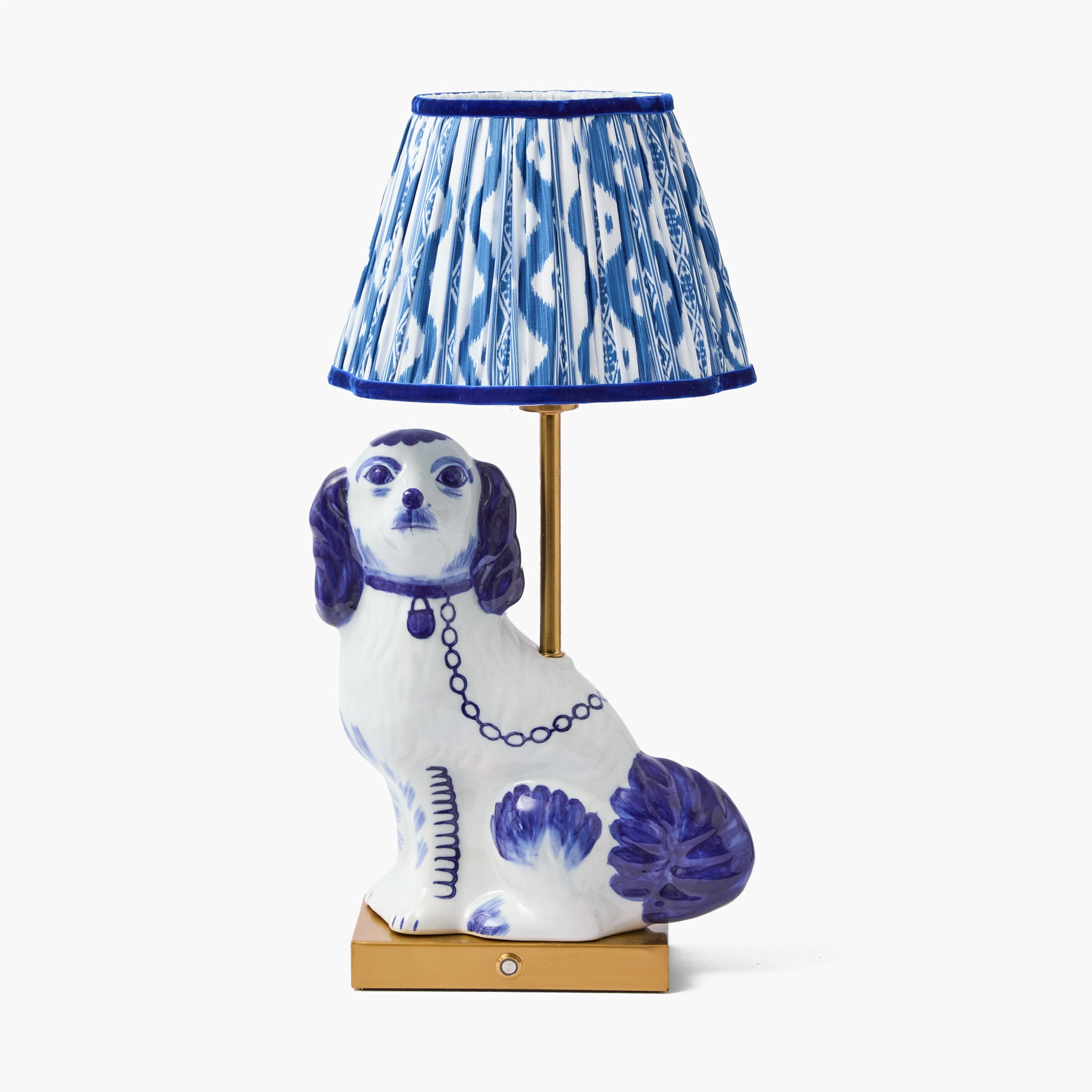 Rechargeable Staffordshire Dog Lamp (Left Facing)