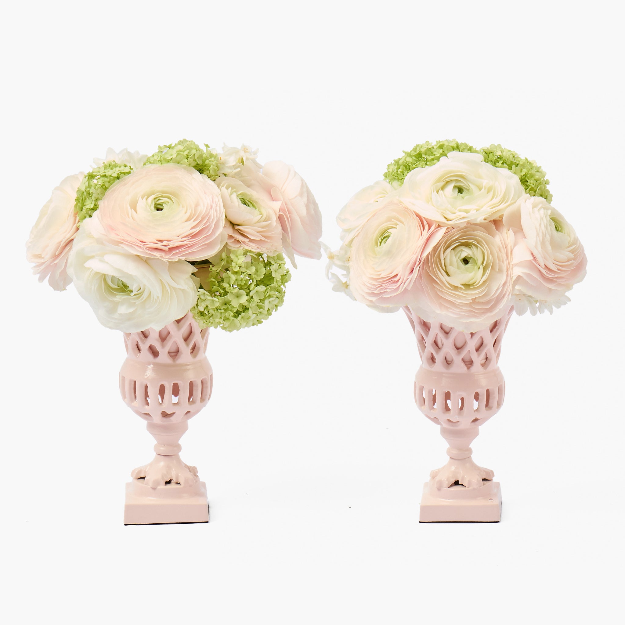 Mini Adelaide Pink Lattice Urn Vase