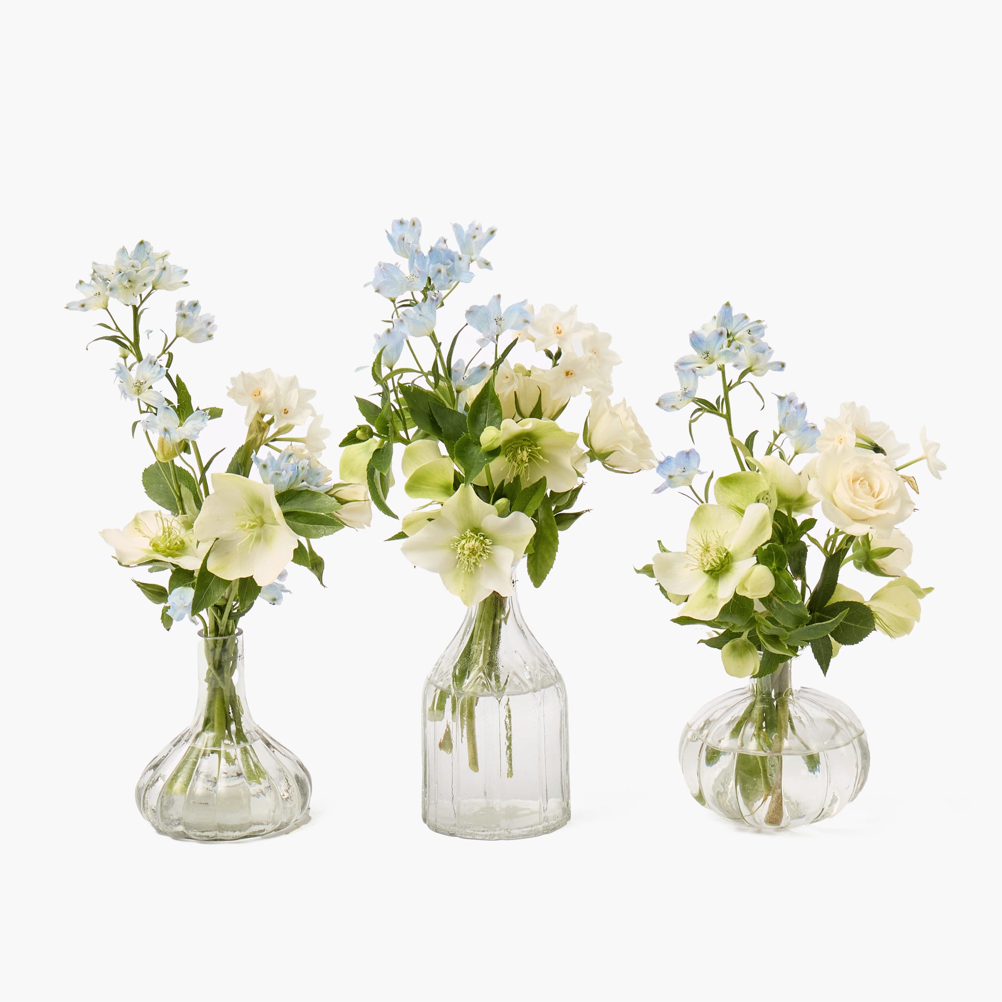 Romance Bud Vases (Set of 3)