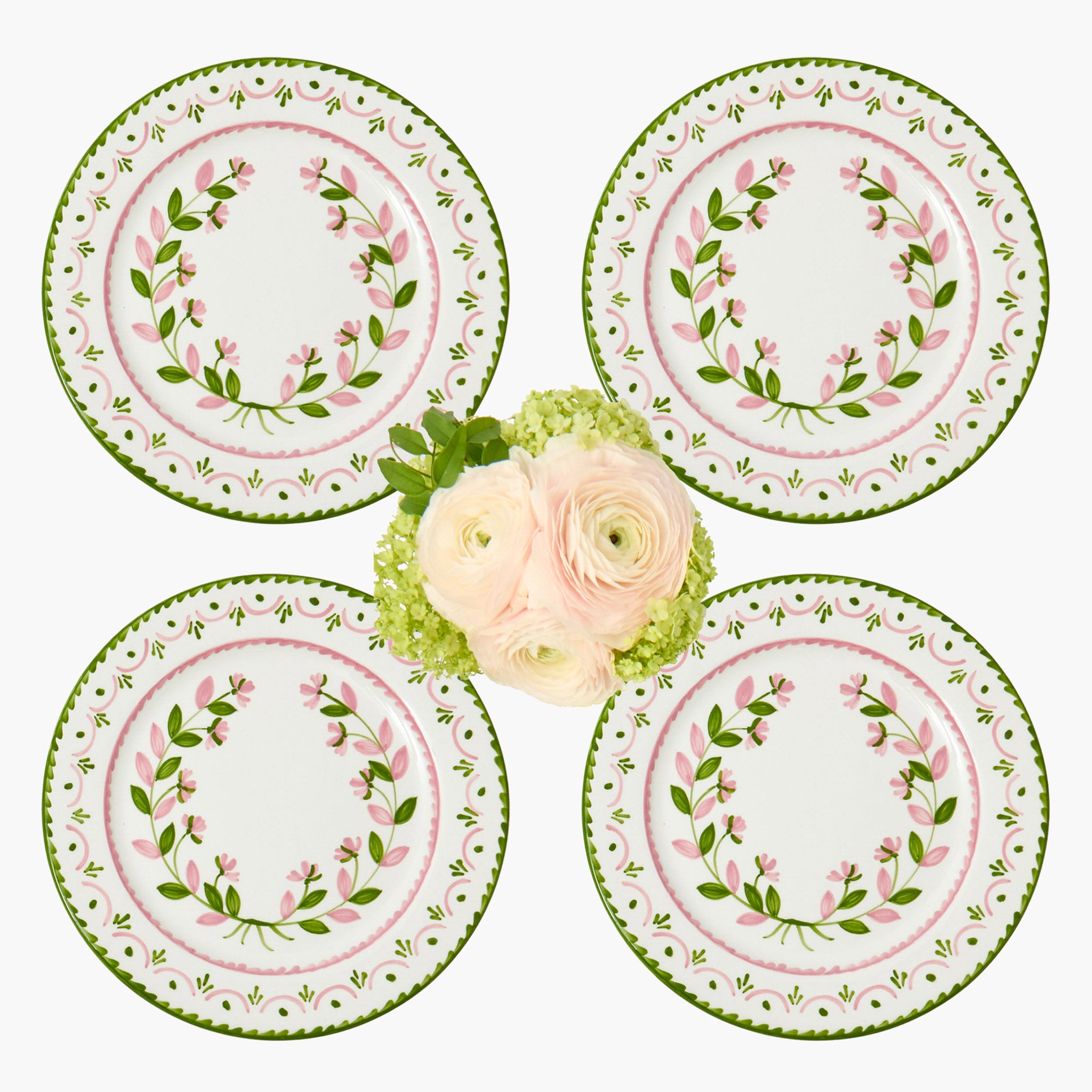 Josephine Garland Dinner Plates (Set of 4)