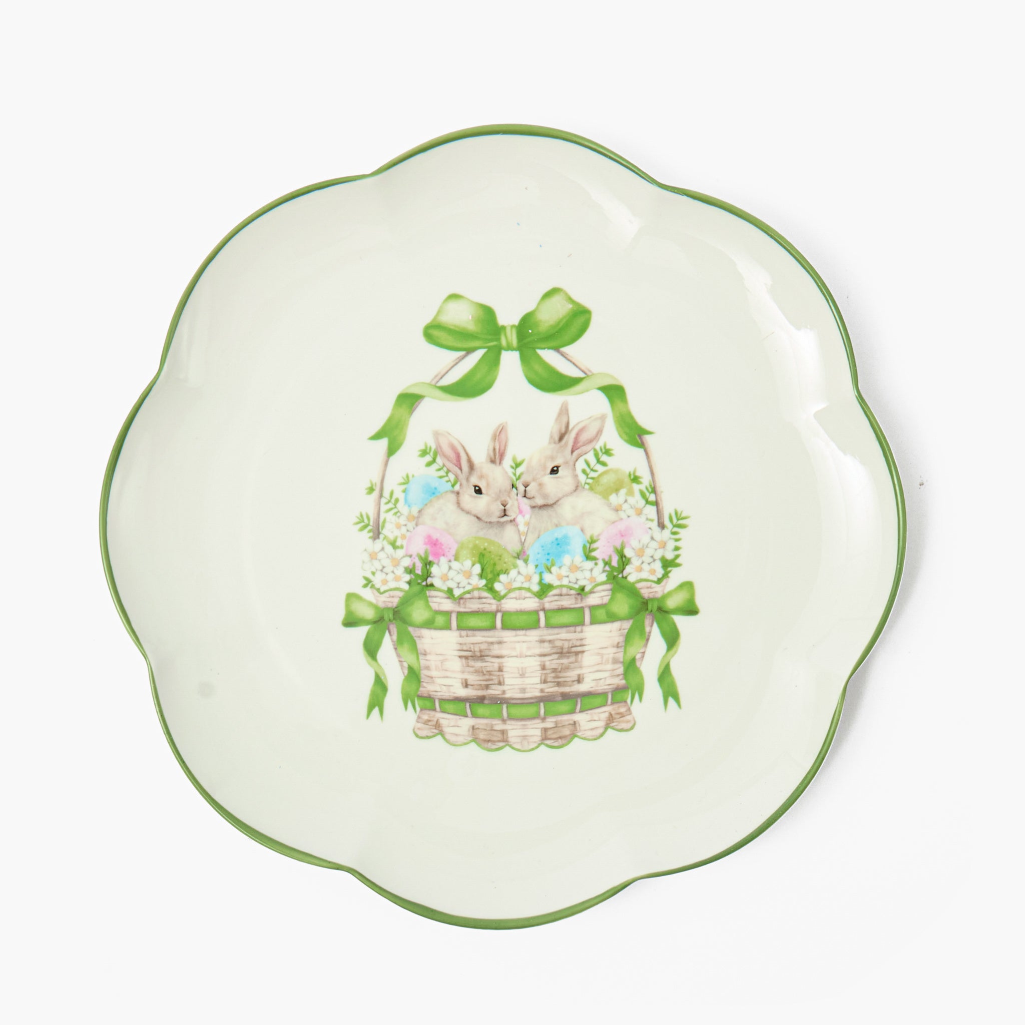 Green Laurel Dinner Plate