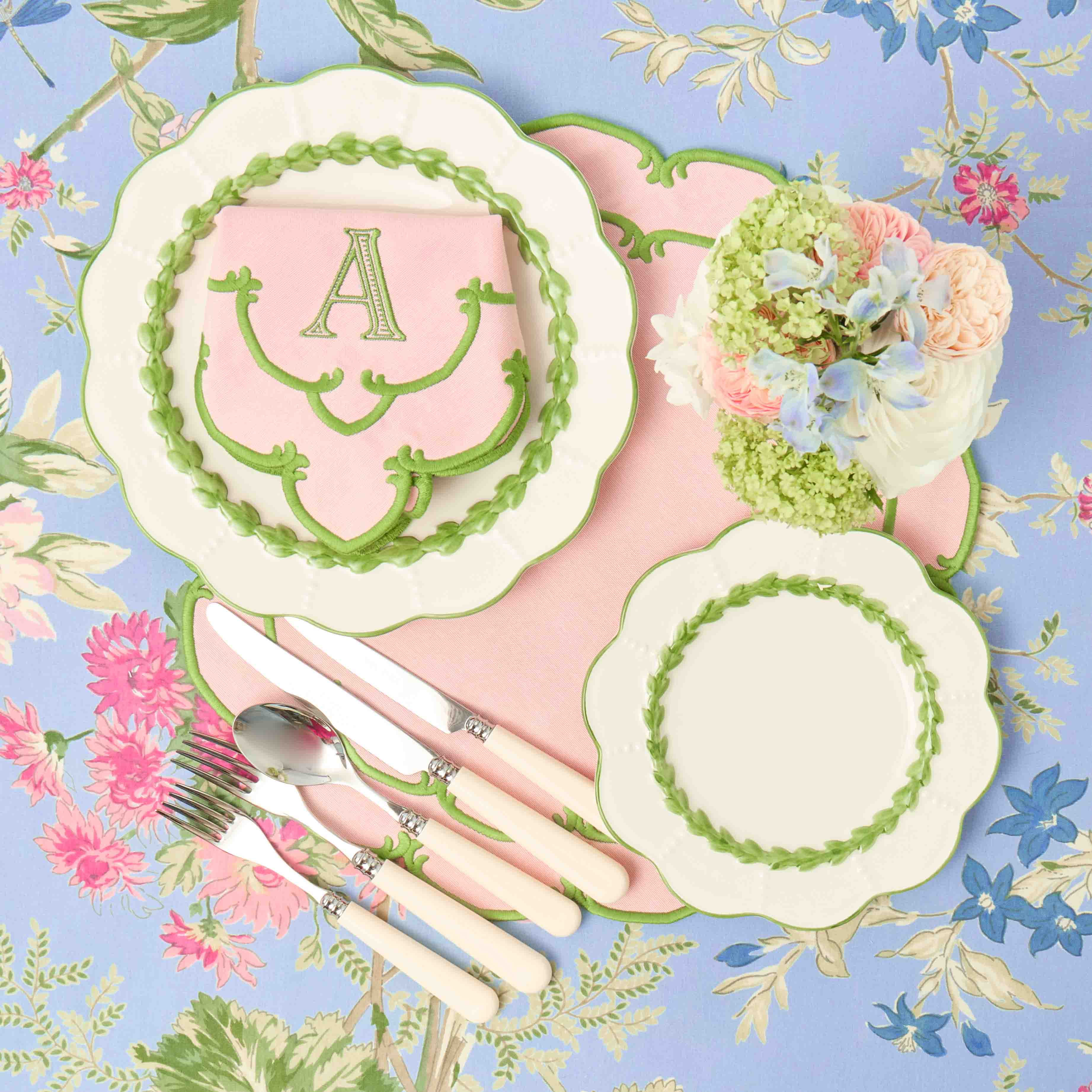 Green Laurel Starter Plate