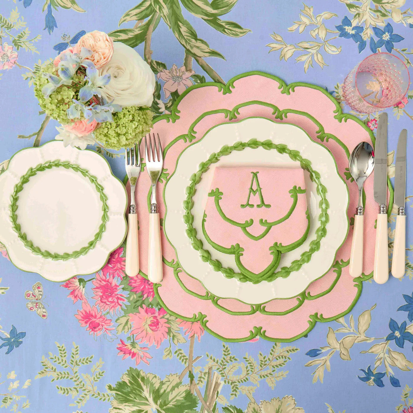 Green Laurel Starter Plate